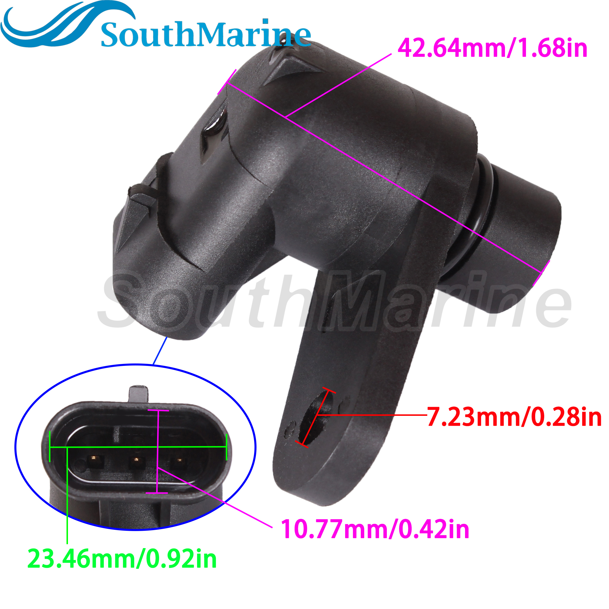 Boat Engine PC949 PC3411 12575183 S10541 2CAM0184 3859082 18-7643 Camshaft Position Sensor for Chevrolet Avalanche Suburban GMC