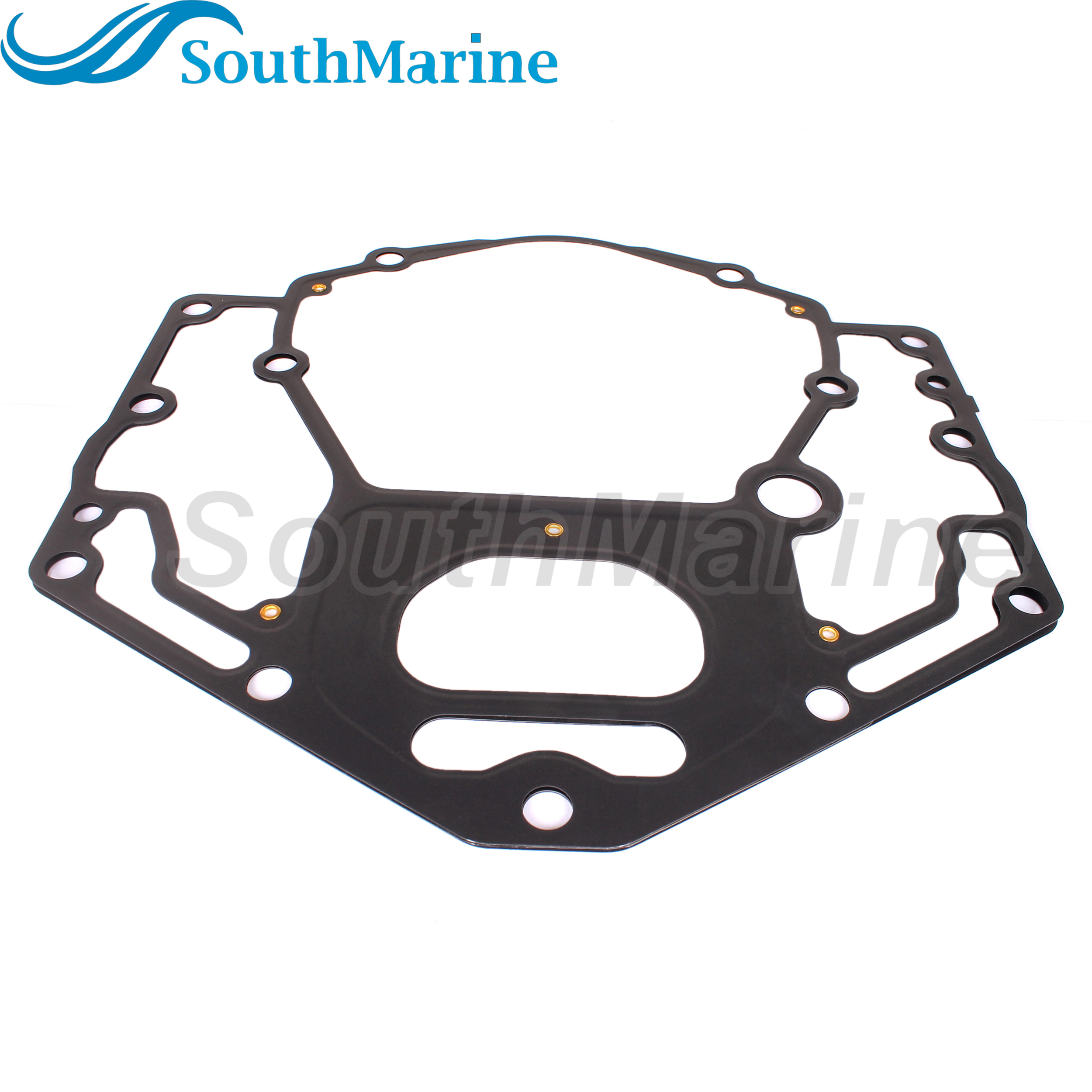 Boat Engine 69J-11351-10 11 12 Cylinder Crankcase Gasket for Yamaha 4-Stroke 200HP 225HP 250HP 6-Cyl 3.3L 2004-2021