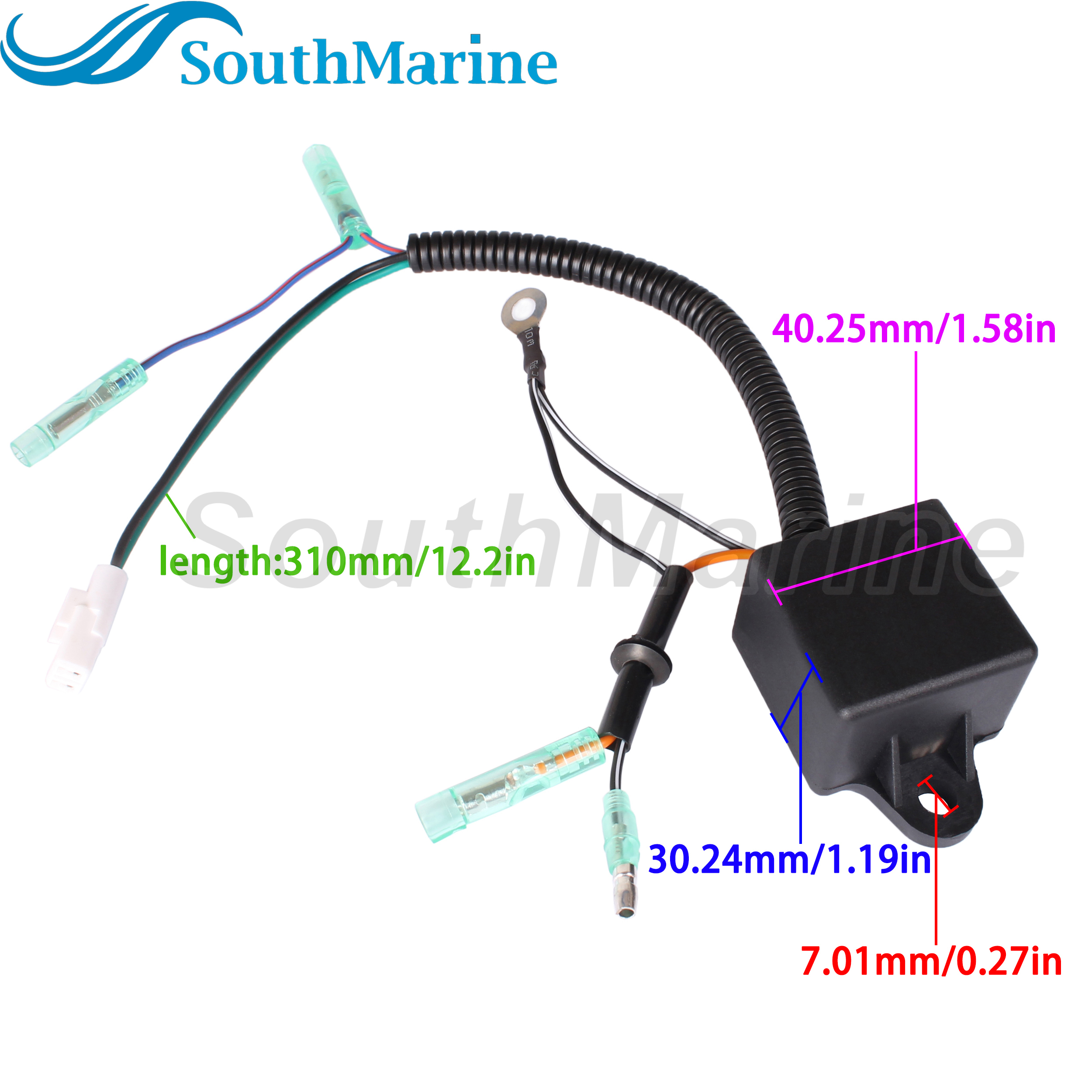 Boat Engine 32900-93910 32900-93911 CDI Ignition Pack for Suzuki 9.9HP 15HP DT9.9 DT15 Power Packet