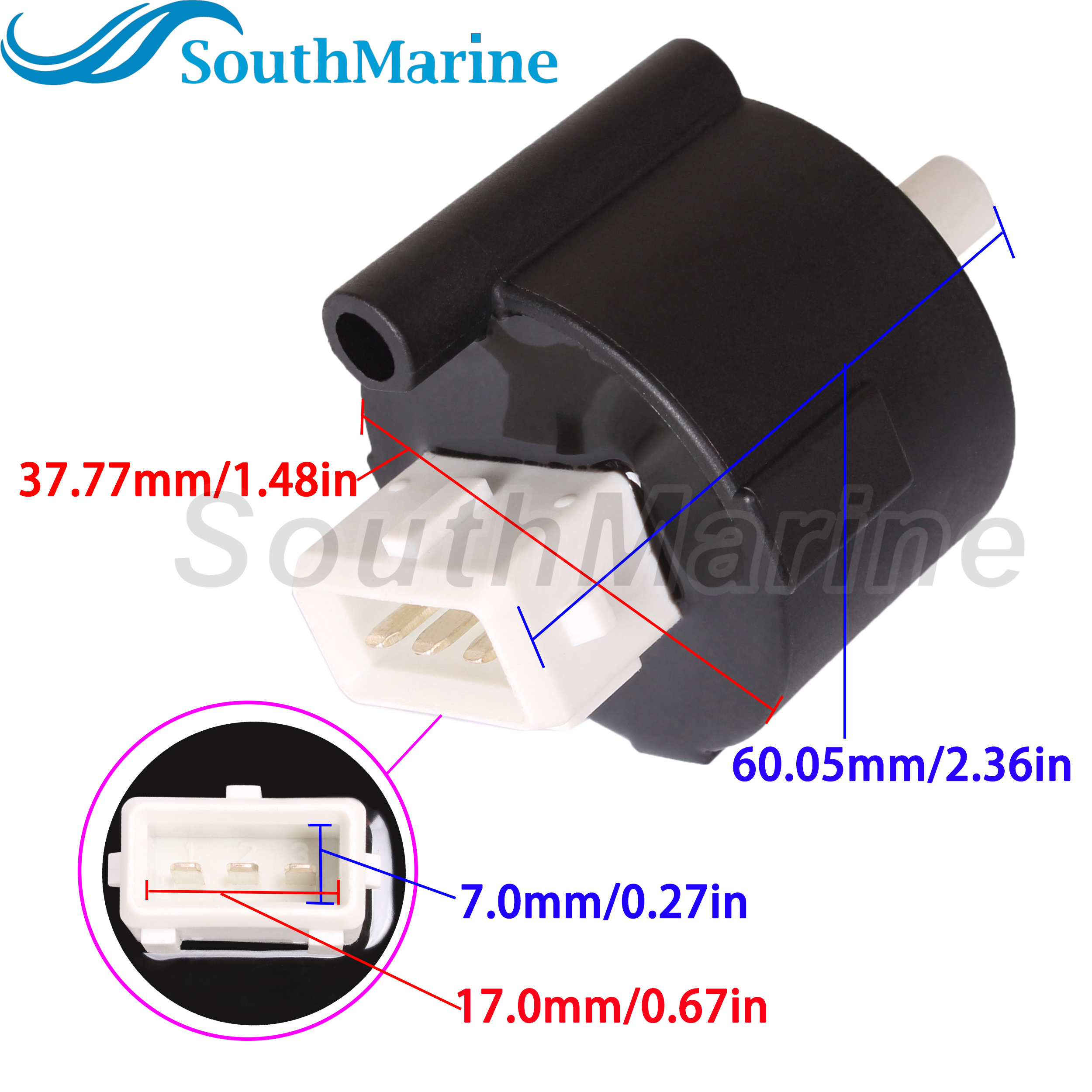 Boat Engine 3808616 874572 Water Sensor for Volvo Penta D3 D4 D6 Diesel Inboard Marine mounted fuel filter