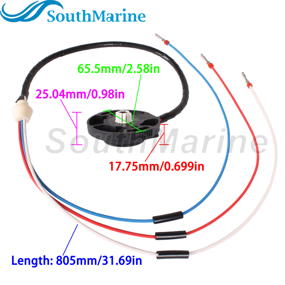 Boat Engine 8M0095310 8M0107462 863187A1 Digital Trim Position Sender Sensor for Mercury Mercruiser Bravo DTS 496 Mag 8.2L MPI