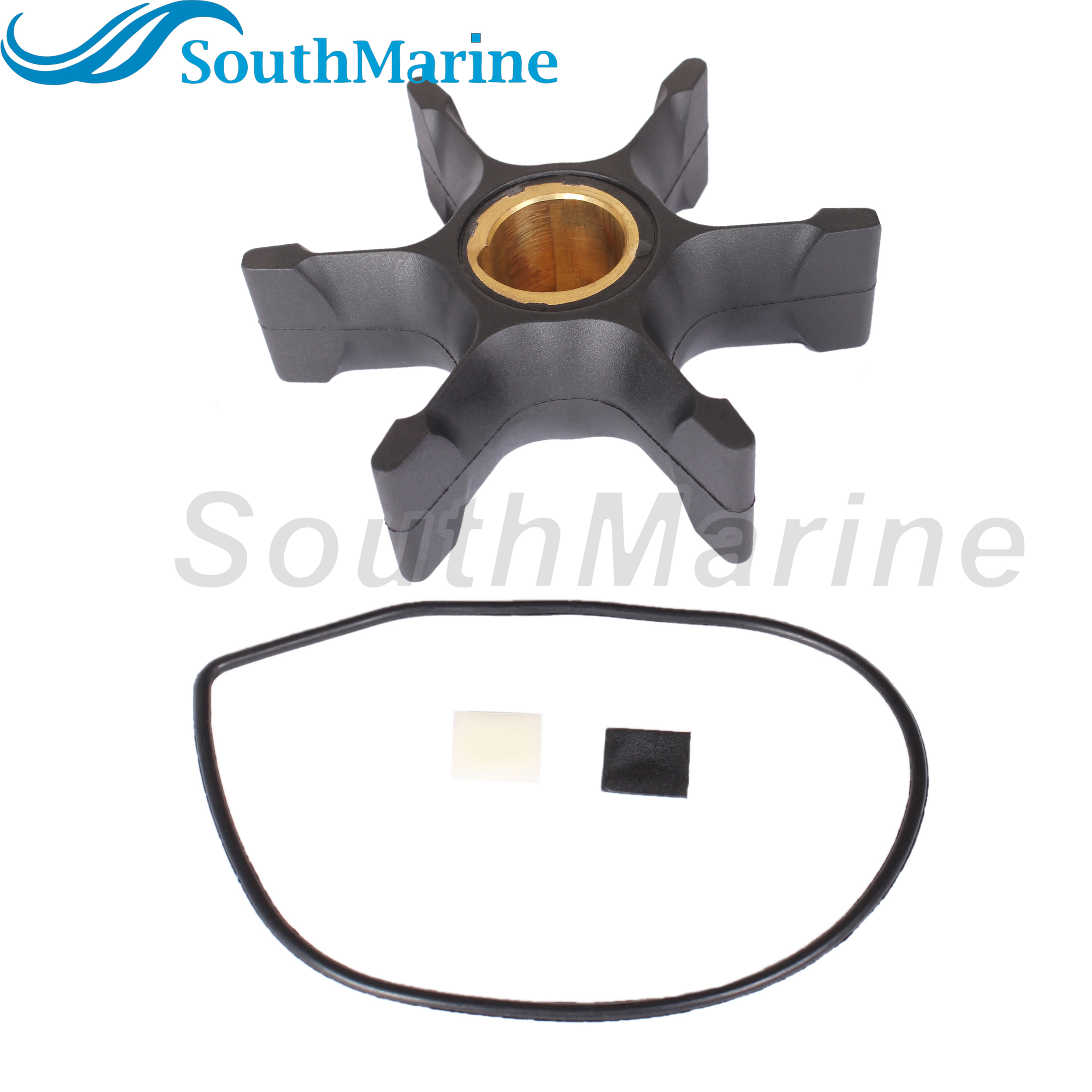 Boat Engine 389557 396725 432594 437080 777820 18-3053 Water Pump Impeller with Key O-Ring for Johnson Evinrude OMC 40HP-75HP