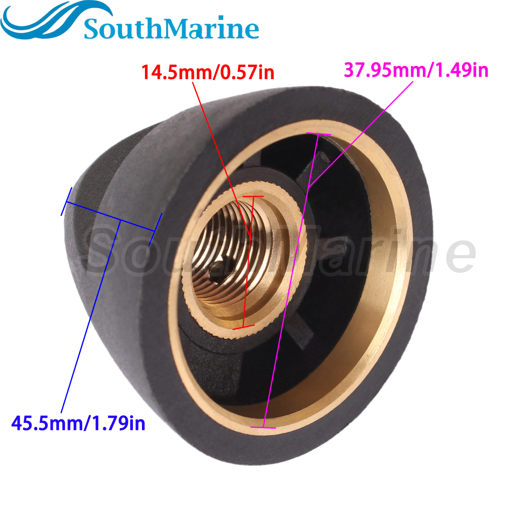 Boat Engine 676-45616-01 00 A0 Propeller Nut for Yamaha E40G 40HP MU-1 6A5 Marine Engine