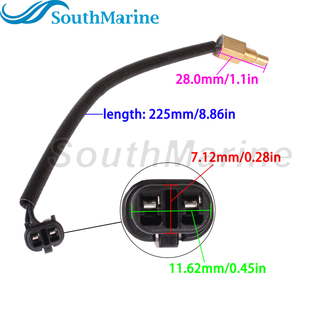 Boat Engine 13640-32G01 13640-32G20 Engine Temp Temperature Sensor for Suzuki 25HP 30HP