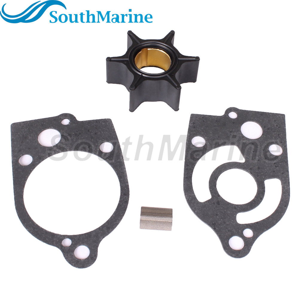 Boat Engine 47-89983T 47-20268 47-65959 47-89983B 18-3007 Water Pump Impeller Repair Kit with Key Gasket for Mercury 30HP-70HP