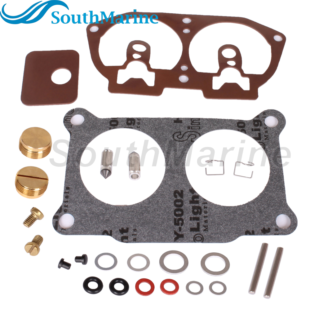 Boat Engine 6E5-W0093-06 6N6-W0093-01 18-7002 Carburetor Repair Kits for Yamaha V4 V6 115HP-225HP / 8M6010312 for Mercury