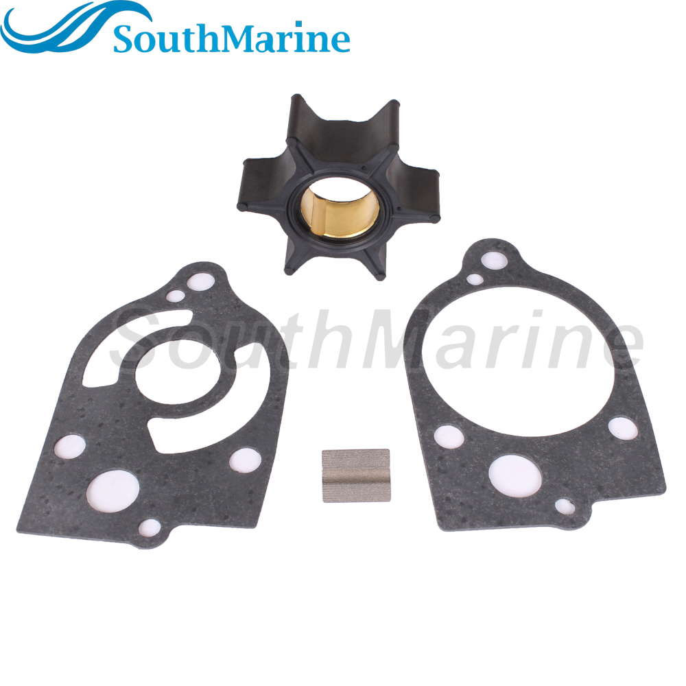 Boat Engine 47-89983T 47-20268 47-65959 47-89983B 18-3007 Water Pump Impeller Repair Kit with Key Gasket for Mercury 30HP-70HP