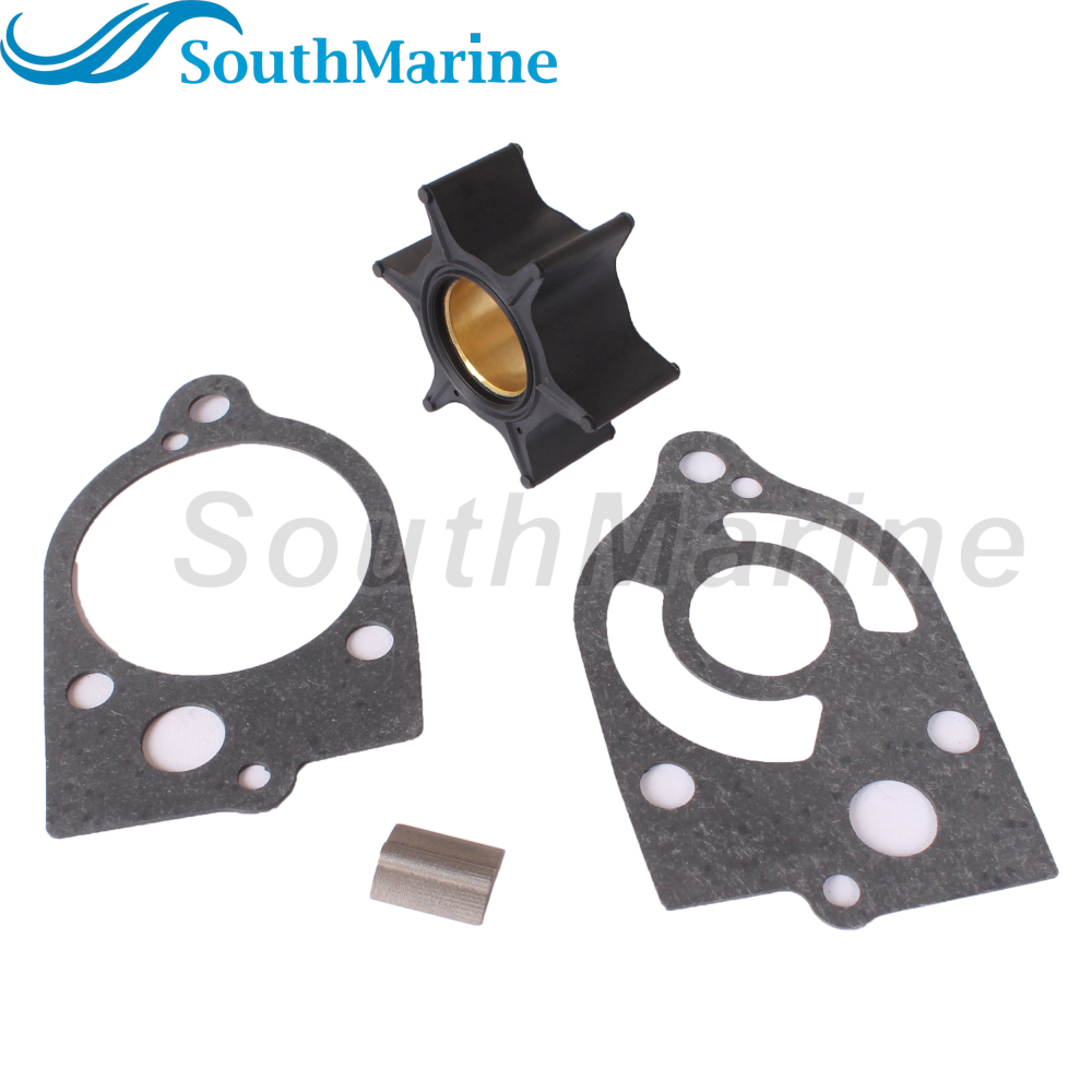 Boat Engine 47-89983T 47-20268 47-65959 47-89983B 18-3007 Water Pump Impeller Repair Kit with Key Gasket for Mercury 30HP-70HP