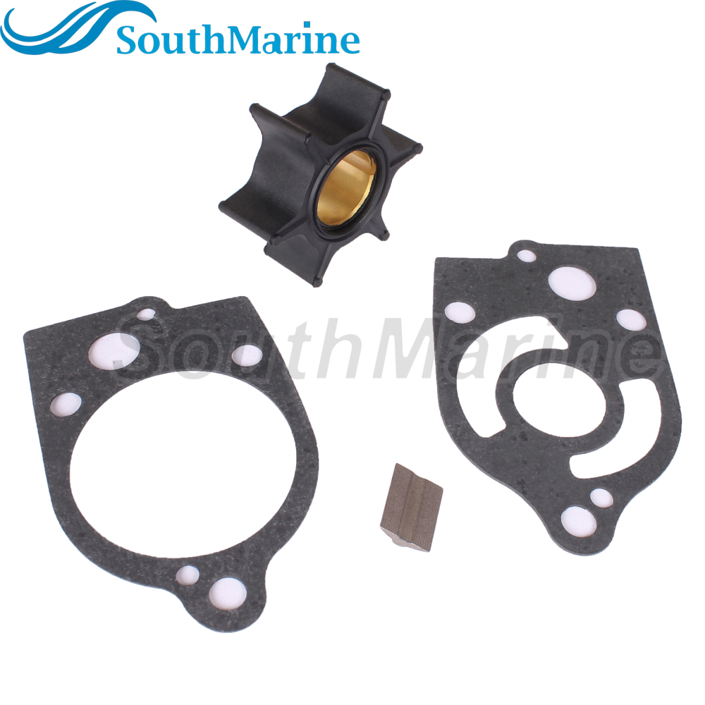 Boat Engine 47-89983T 47-20268 47-65959 47-89983B 18-3007 Water Pump Impeller Repair Kit with Key Gasket for Mercury 30HP-70HP