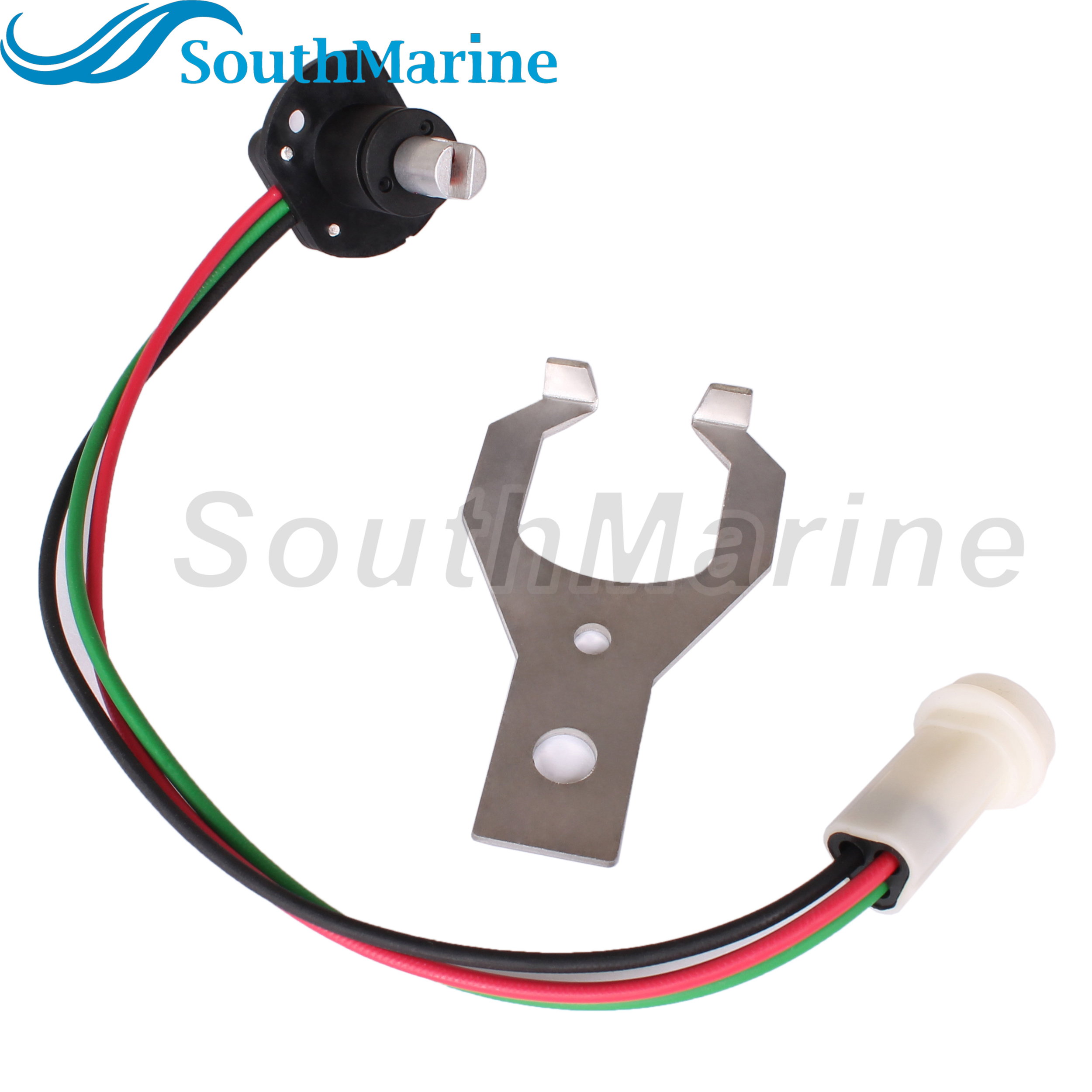 Boat Engine 22314183 873531 Trim Tilt Sender Sensor w/Bracket for Volvo Penta AD / DP / SX / EF / BY / LK / KAD / TAMD Series drives