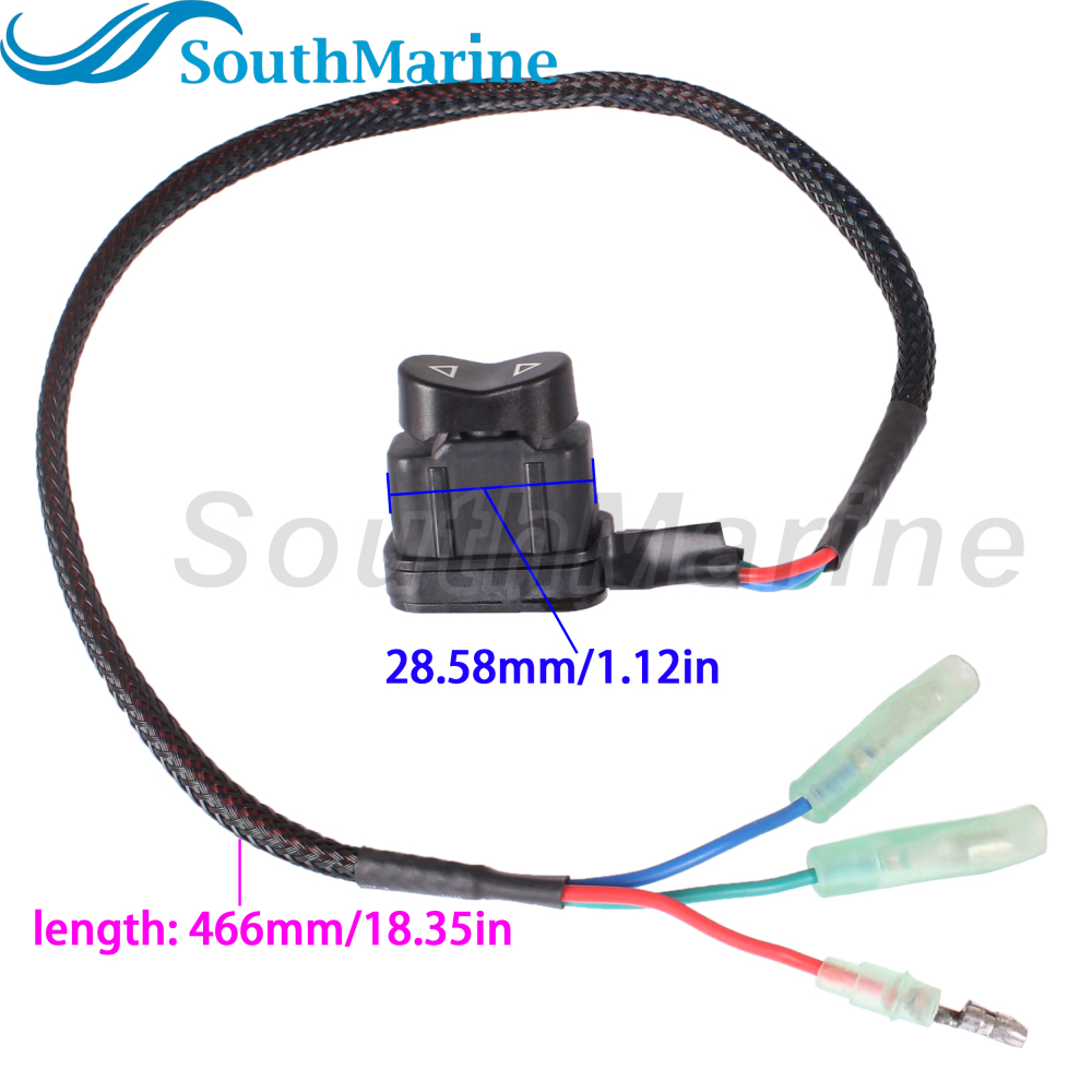 Boat Engine 84-8M0100481 Trim Switch Assy for Mercury Mariner Remote Control Box GEN II