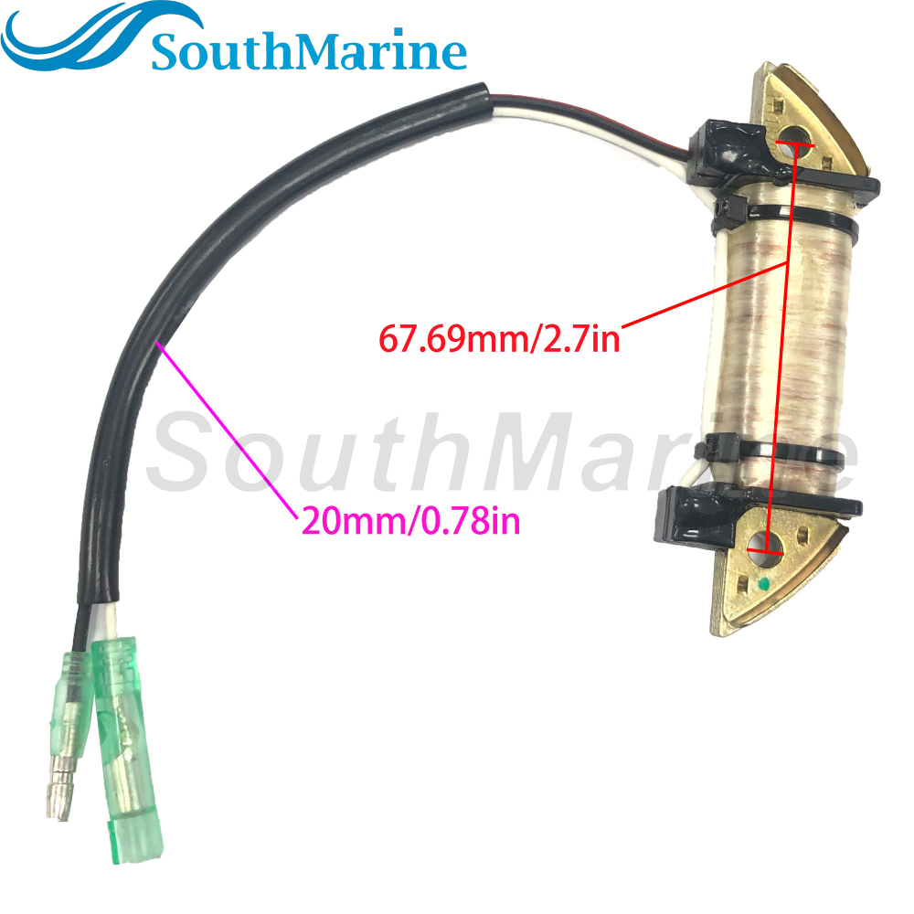 Boat Motor T5-05000200 Magneto Coil Assy for Parsun 2-Stroke T4 T5 T5.8 Outboard Engine High Pressure Coil