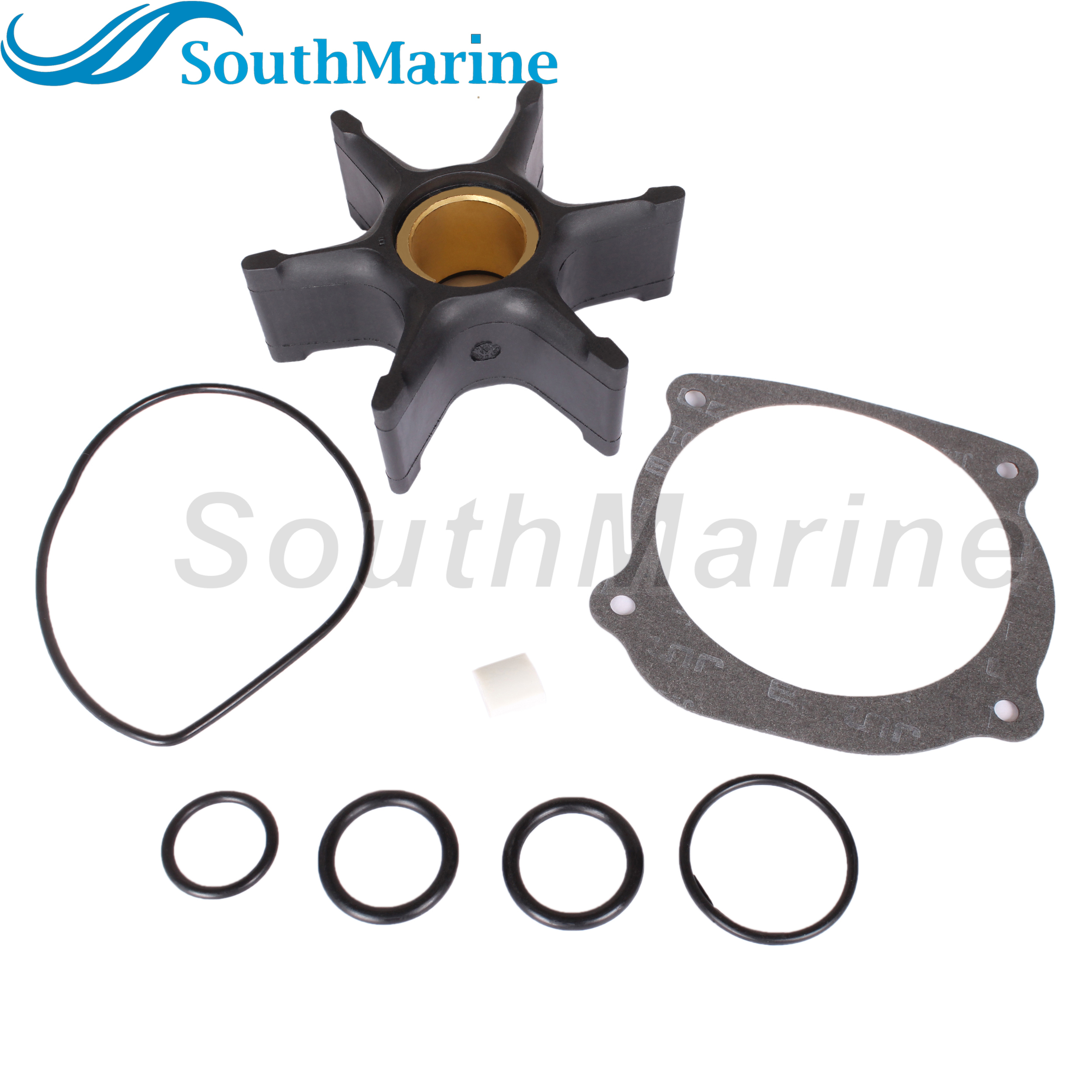 Boat Engine 395864 5001593 389289 391538 18-3059 Water Pump Impeller Repair Kit for Johnson Evinrude BRP OMC 85HP-300HP V4 V6