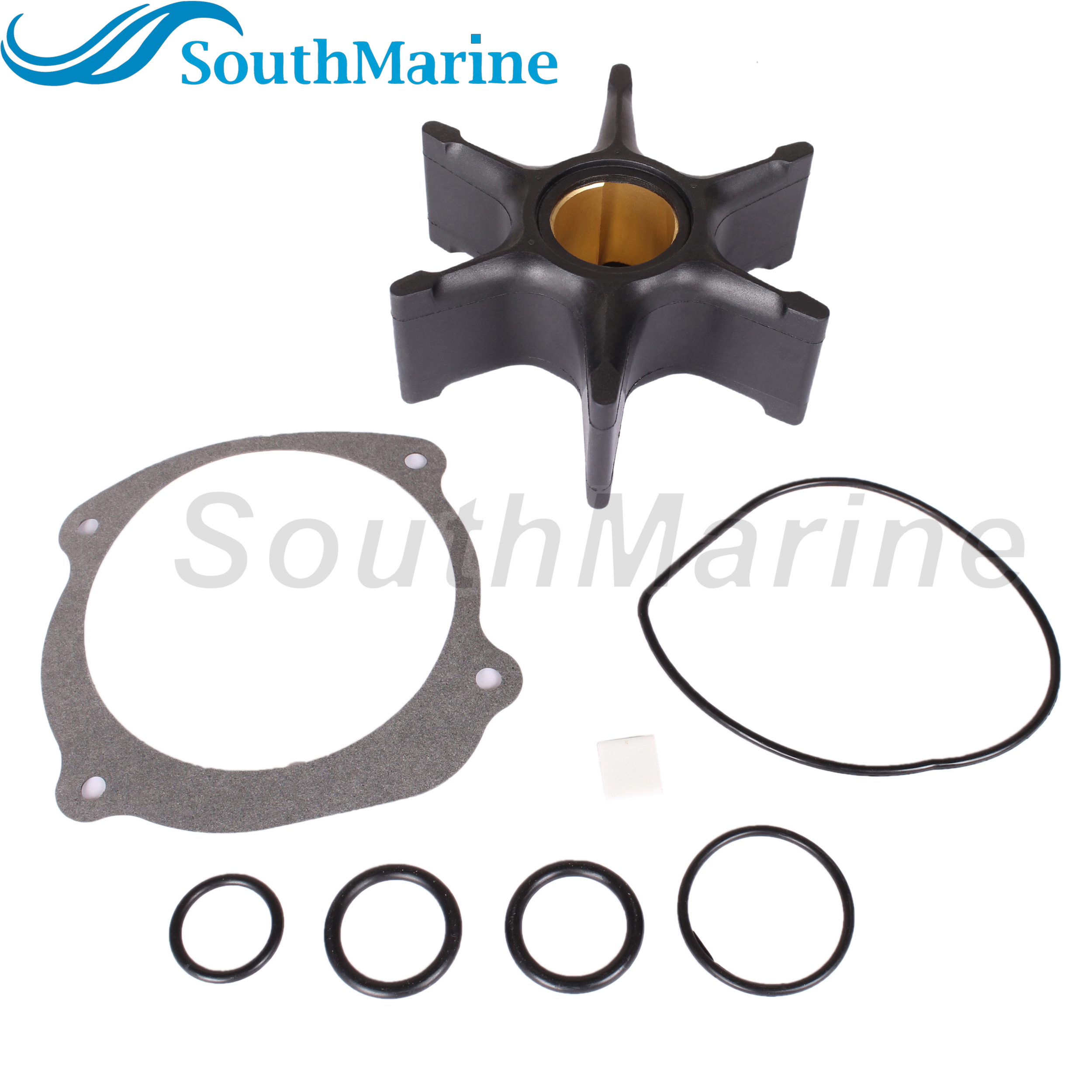 Boat Engine 395864 5001593 389289 391538 18-3059 Water Pump Impeller Repair Kit for Johnson Evinrude BRP OMC 85HP-300HP V4 V6
