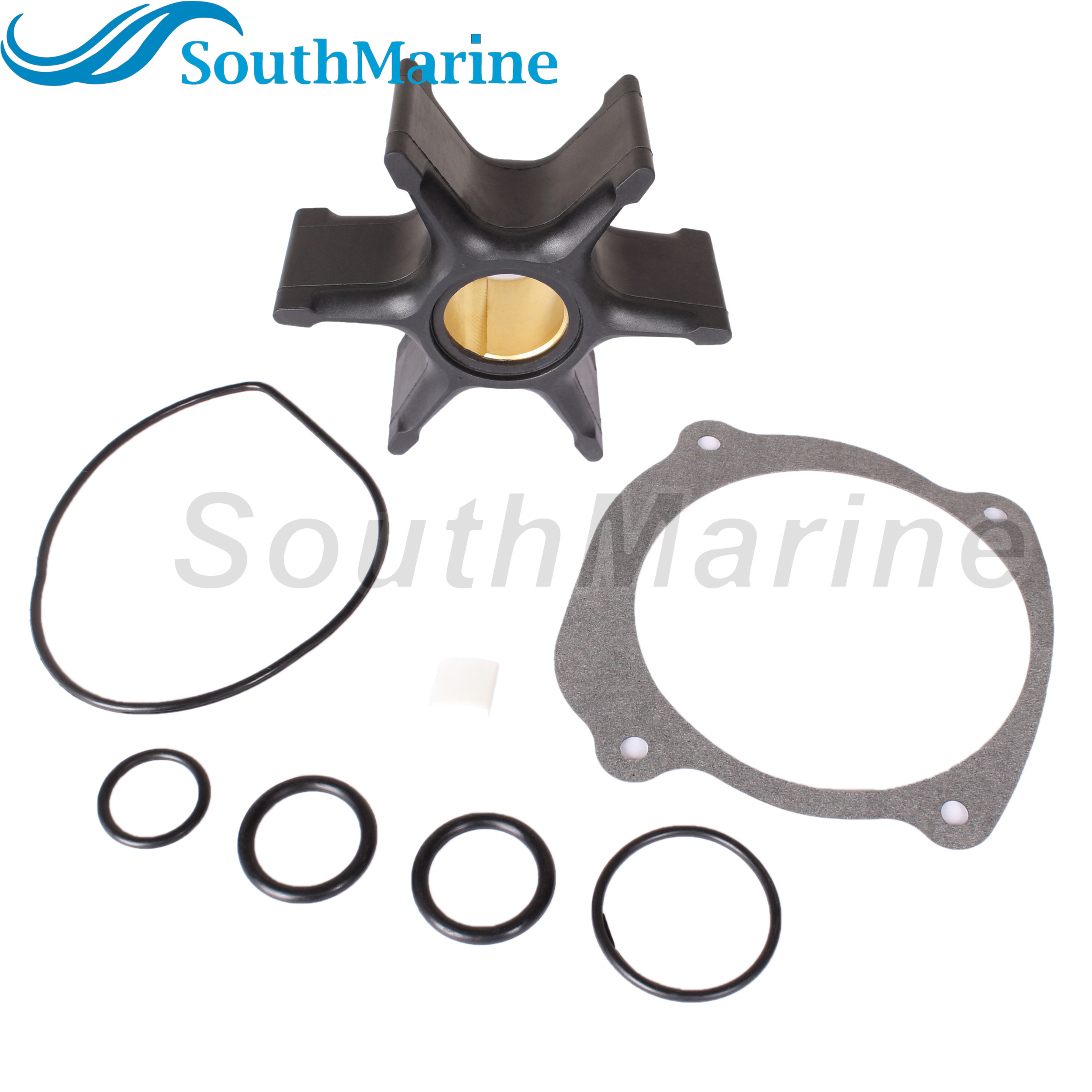 Boat Engine 395864 5001593 389289 391538 18-3059 Water Pump Impeller Repair Kit for Johnson Evinrude BRP OMC 85HP-300HP V4 V6