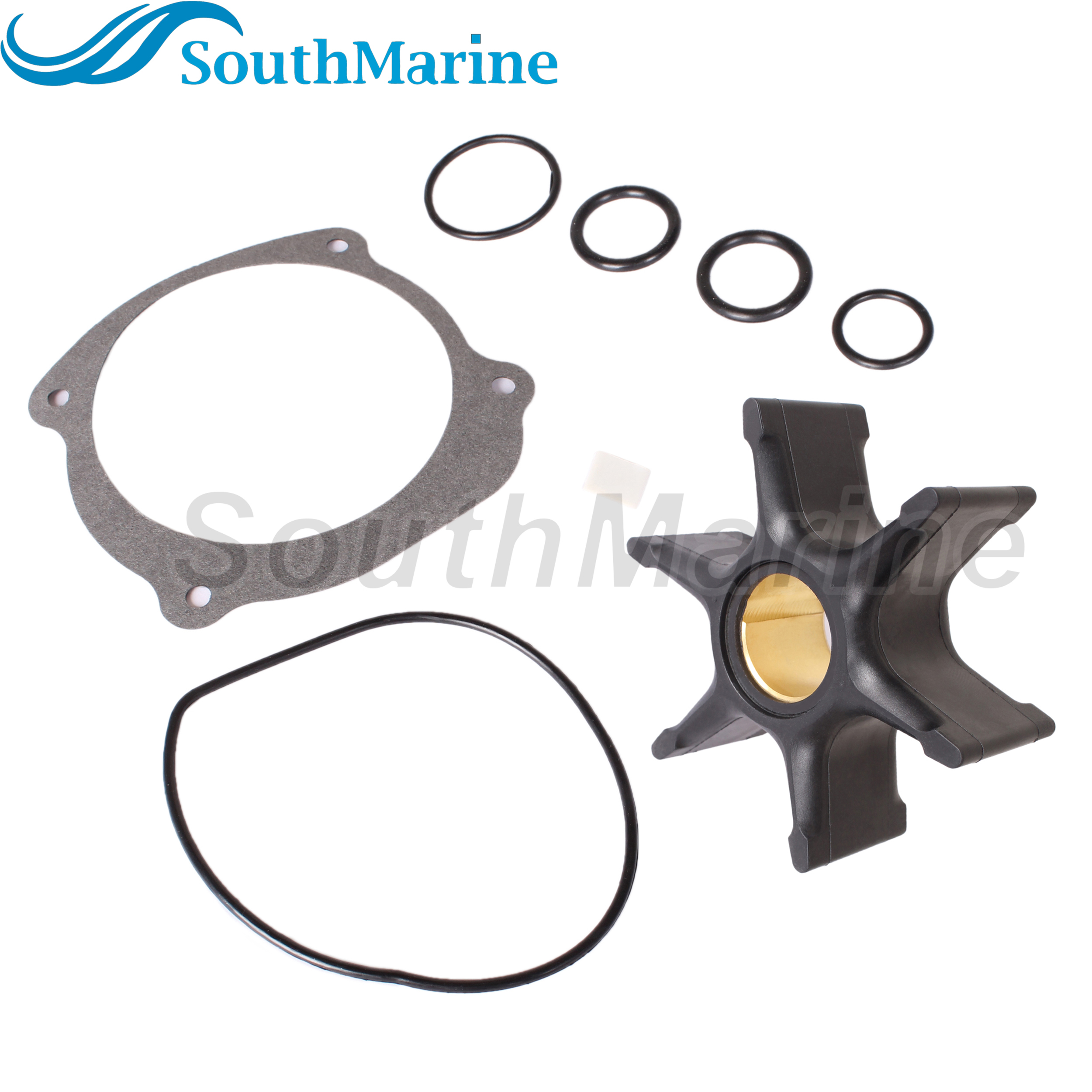 Boat Engine 395864 5001593 389289 391538 18-3059 Water Pump Impeller Repair Kit for Johnson Evinrude BRP OMC 85HP-300HP V4 V6