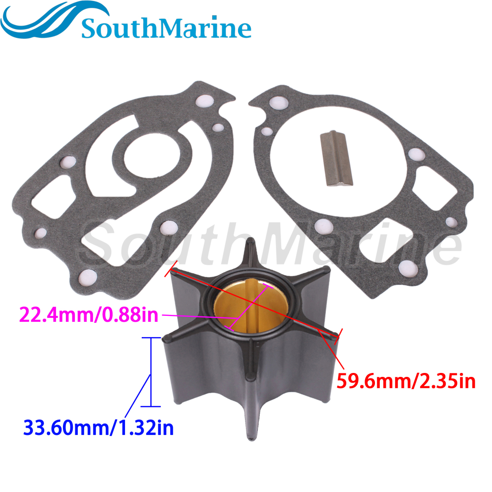 Boat Engine 47-30221 47-65960 47-85460 47-89984 18-3017 Water Pump Impeller Repair Kit for Mercury Force Krysler 85HP-150HP
