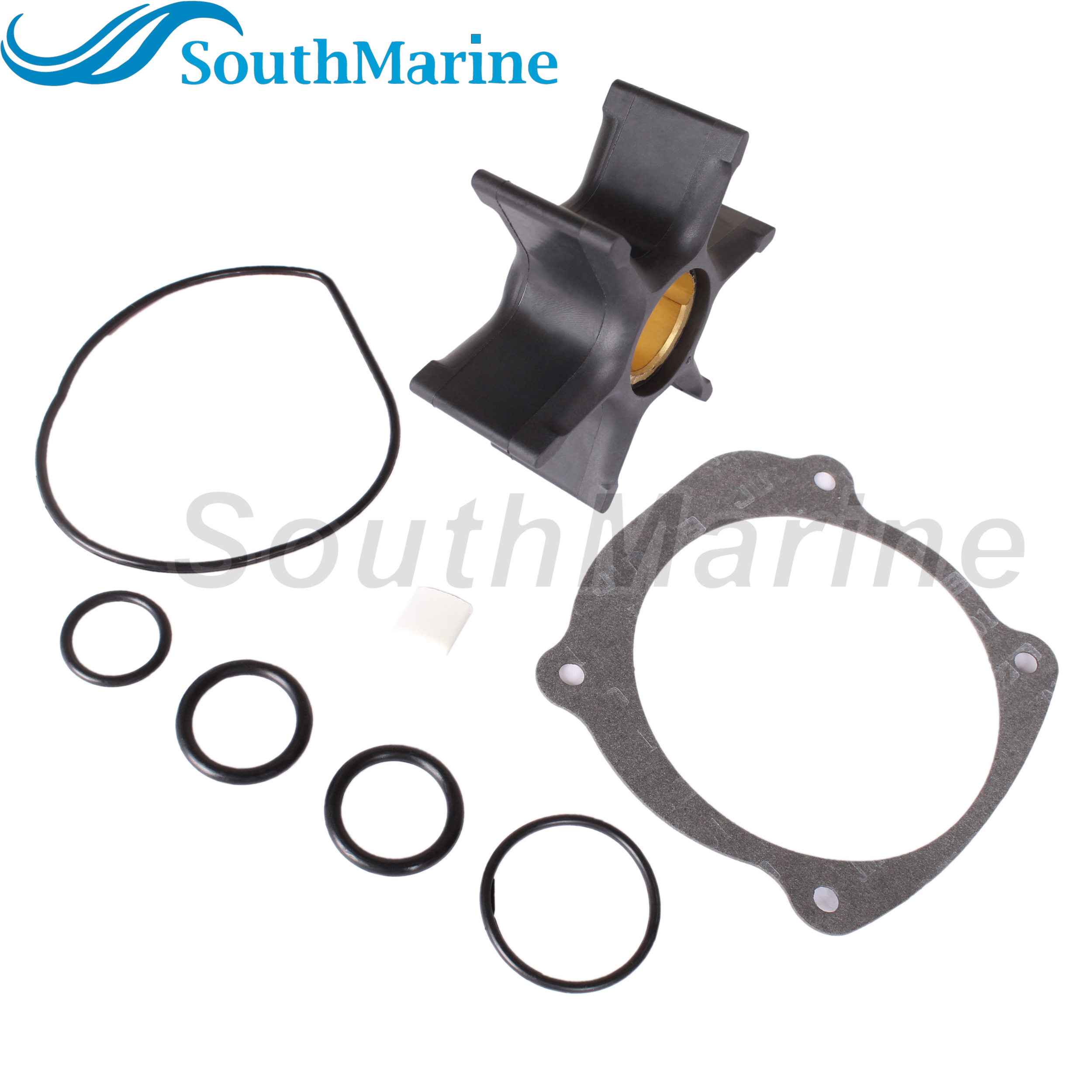 Boat Engine 395864 5001593 389289 391538 18-3059 Water Pump Impeller Repair Kit for Johnson Evinrude BRP OMC 85HP-300HP V4 V6
