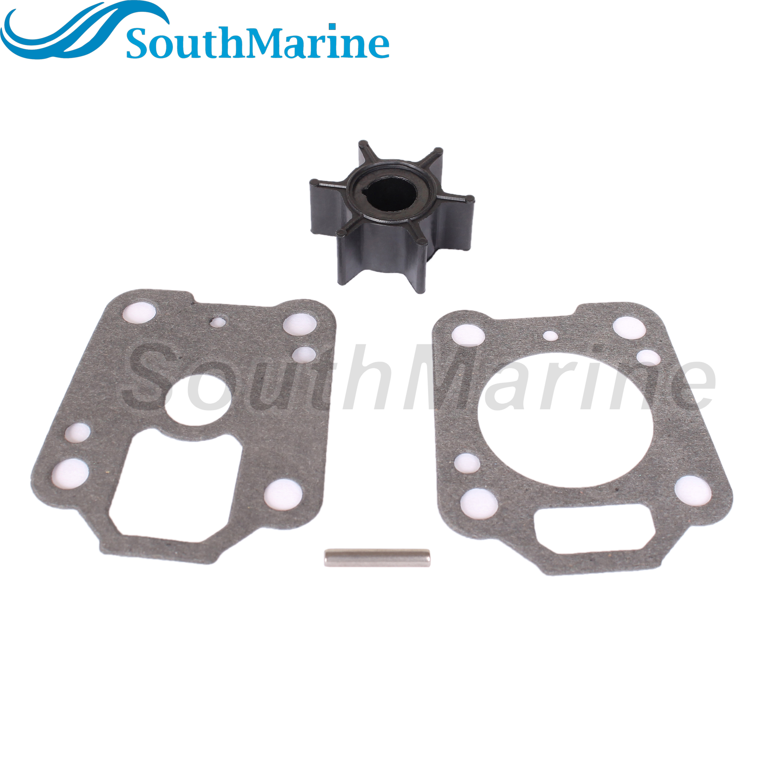 Boat Engine 369-65021-1 18-3098 Water Pump Impeller Repair Kit with Key Gasket for Tohatsu Nissan 4-6HP/ 47-16154-3 for Mercury