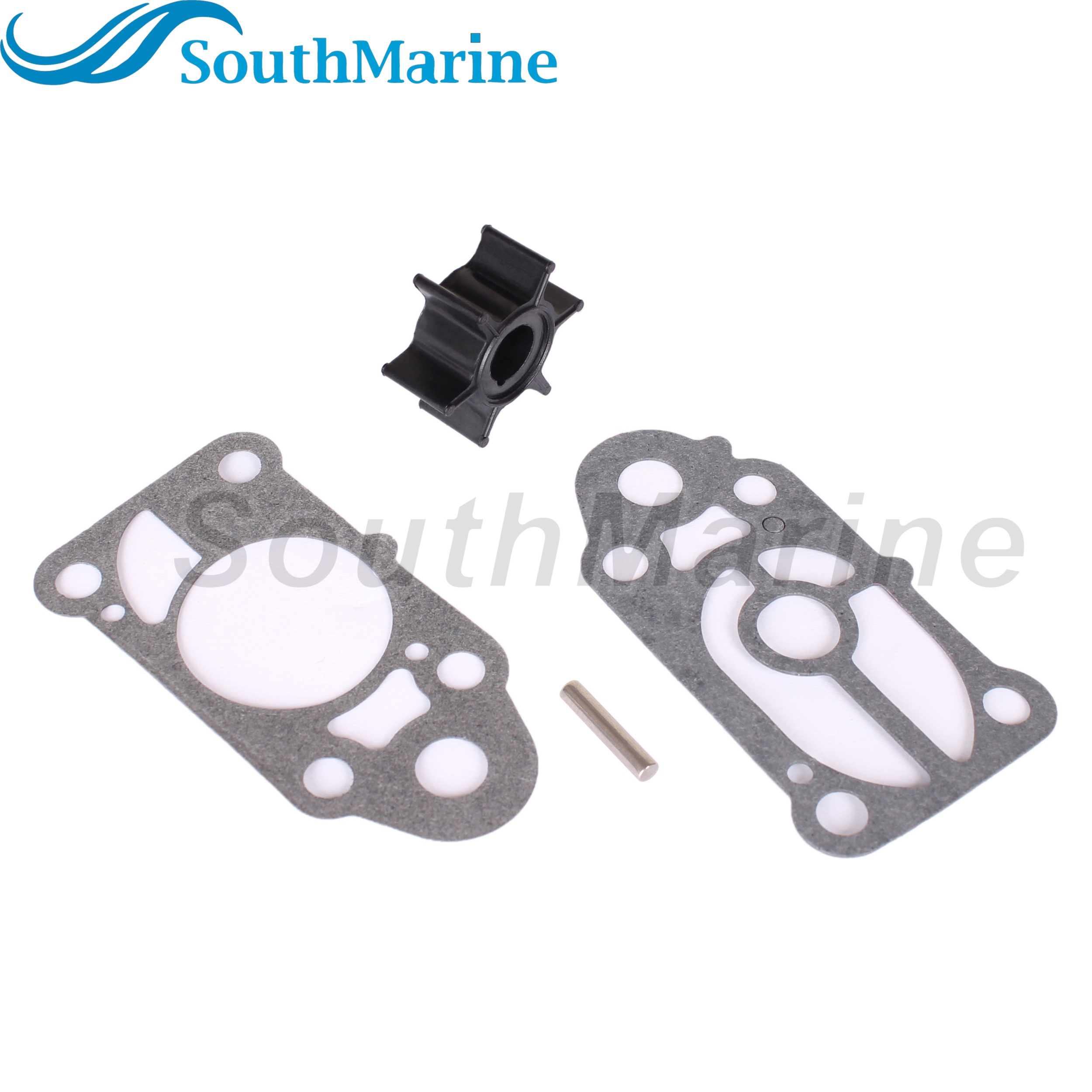 Boat Engine 369-65021-1 18-3098 Water Pump Impeller Repair Kit with Key Gasket for Tohatsu  Nissan 2-3.5HP/ 47-16154-3 for Mercury