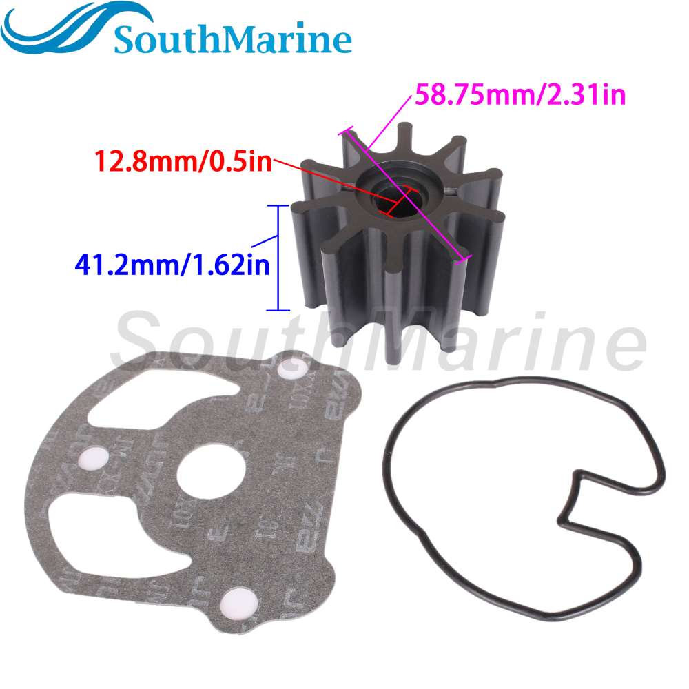 983895 984461 778039 777128 18-3058 Water Pump Impeller Repair Kit for OMC Cobra Out Drive 2.3L-7.5L V6 V8 Marine Boat Stern