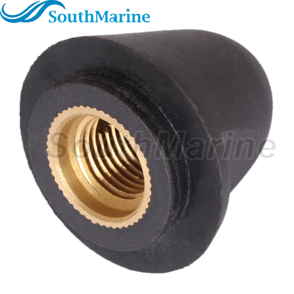 Boat Engine 647-45616-02 18-3709 Propeller Nut for Yamaha 4A 5C 4HP 5HP Cotter Pin Type Prop Nut 859931 for Mercury