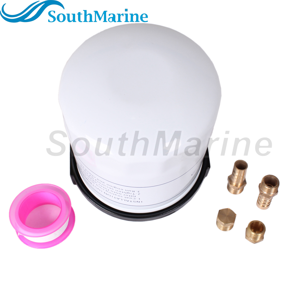 Boat Engine 35-807172 802893Q01 802893T Fuel Water Separator Fuel Filter with Bracket Base for Mercury MerCruiser 35-60494-1 809097