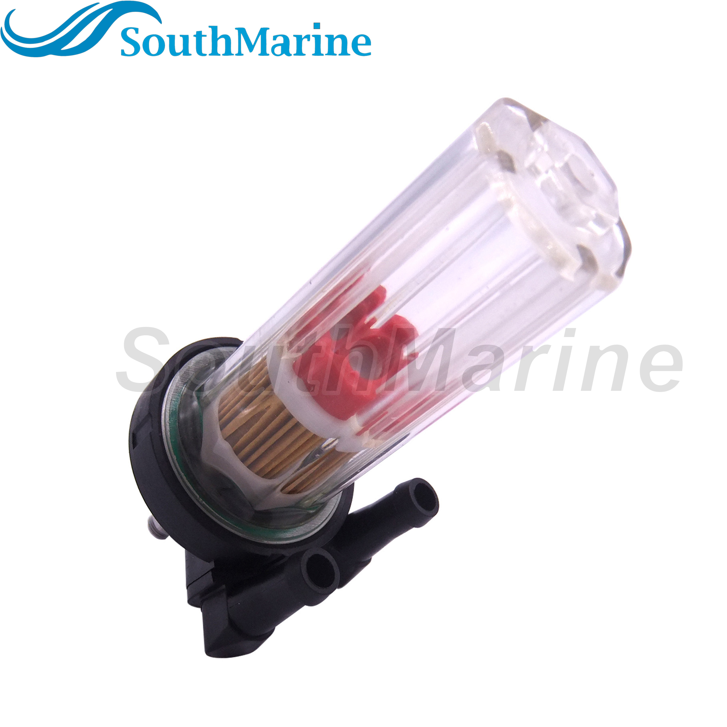 Outboard Engine 35-881538T1 35-881538T02 Fuel Filter Assy for Mercuy Mercruiser Marine 75HP-90HP 2 and 4 Strokes Boat Motor, 8mm / 5/16''