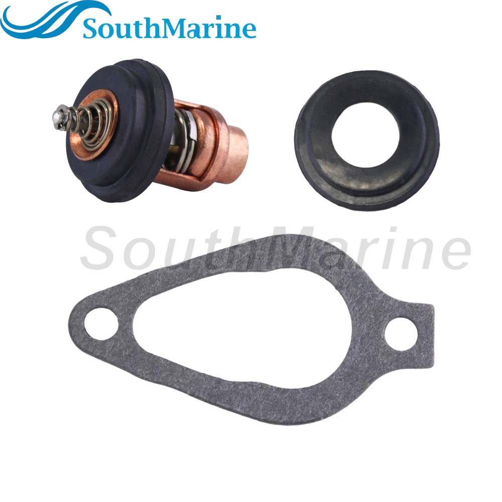 Boat Engine 804540 8M0228409 18-3638 Thermostat for Mercury Marine Outboard 2 2.5 3.5 4 5 6 25 30 HP, 3H6010300M for Nissan Tohatsu