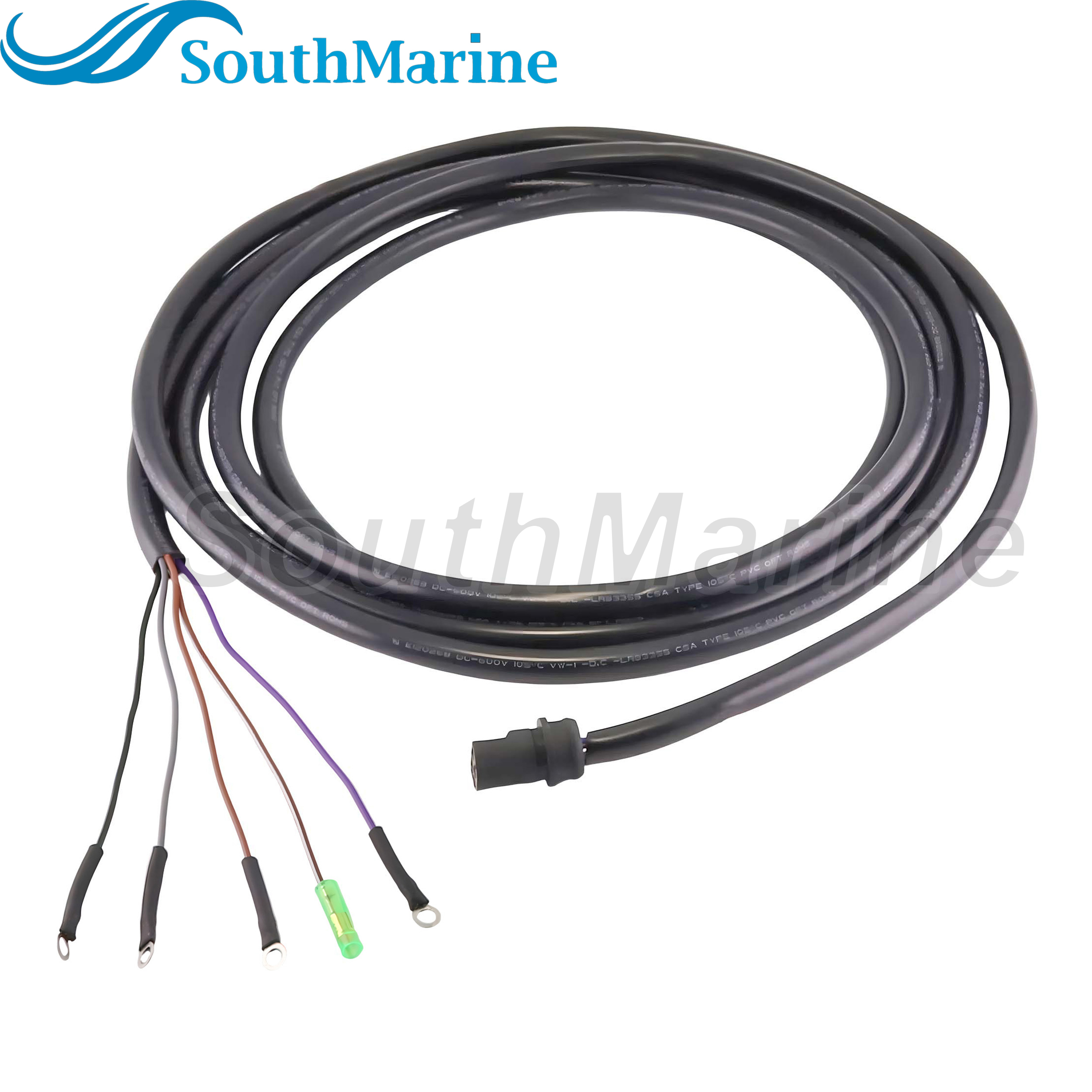 Boat Motor 84-86396A24 Analogue Tach Tachometer Gauge Harness for Mercury Mariner Quicksilver Mercruiser, 13ft /4.0m, 5pins
