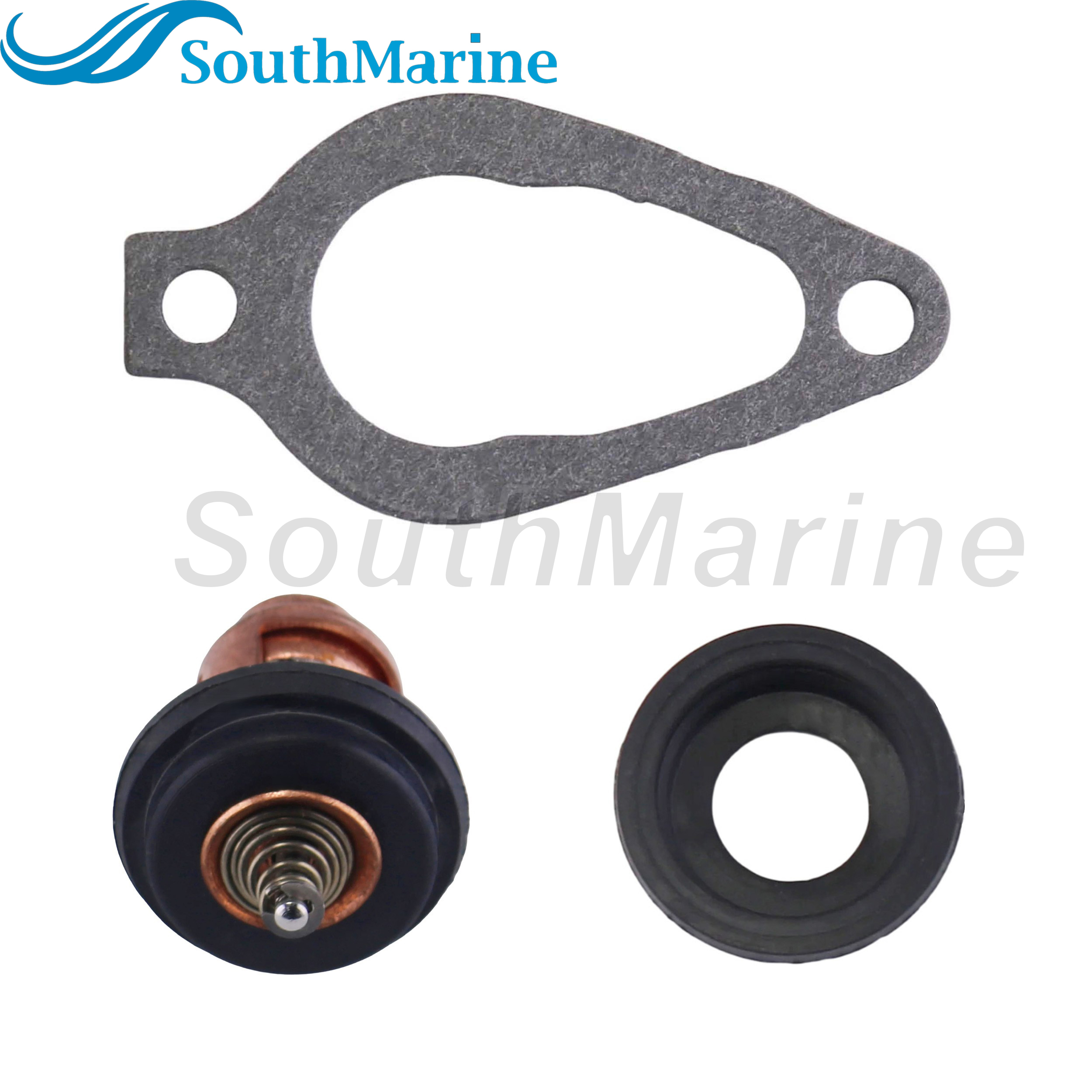 Boat Engine 804540 8M0228409 18-3638 Thermostat for Mercury Marine Outboard 2 2.5 3.5 4 5 6 25 30 HP, 3H6010300M for Nissan Tohatsu