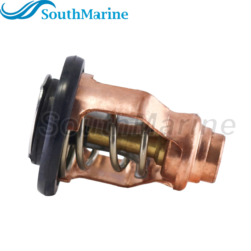 Boat Motor 67F-12411-00/01 6CB-12411-00 18-3632 Thermostat for Yamaha 75HP-250HP F75 F80 F90-F250 VF200-VF250, 60℃/140℉