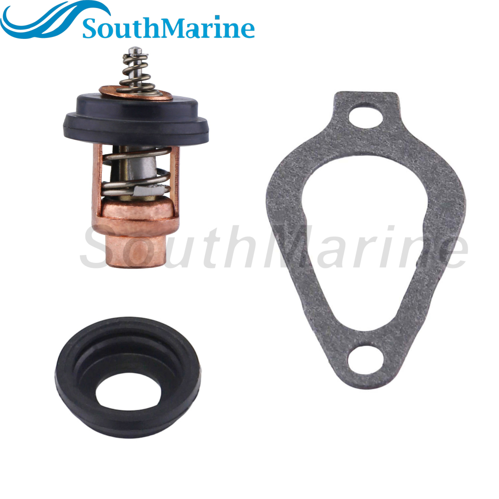 Boat Engine 804540 8M0228409 18-3638 Thermostat for Mercury Marine Outboard 2 2.5 3.5 4 5 6 25 30 HP, 3H6010300M for Nissan Tohatsu