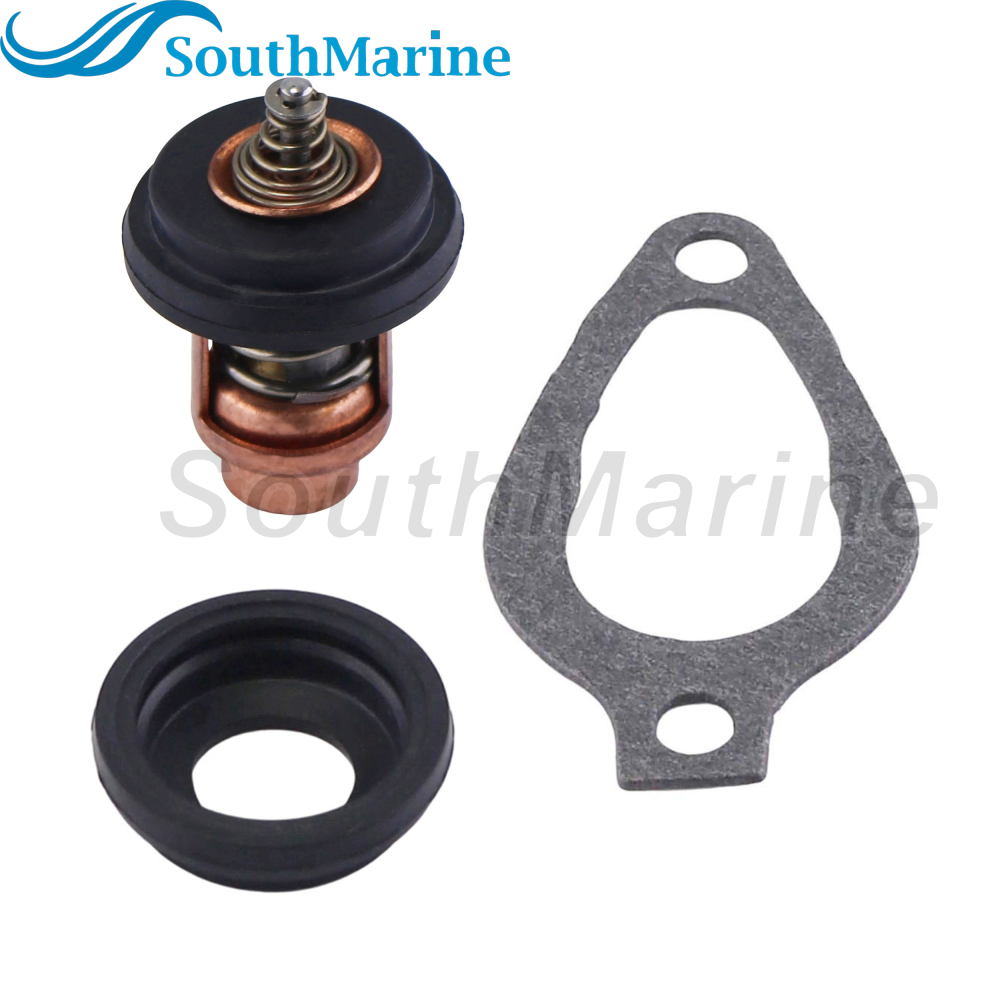 Boat Engine 804540 8M0228409 18-3638 Thermostat for Mercury Marine Outboard 2 2.5 3.5 4 5 6 25 30 HP, 3H6010300M for Nissan Tohatsu