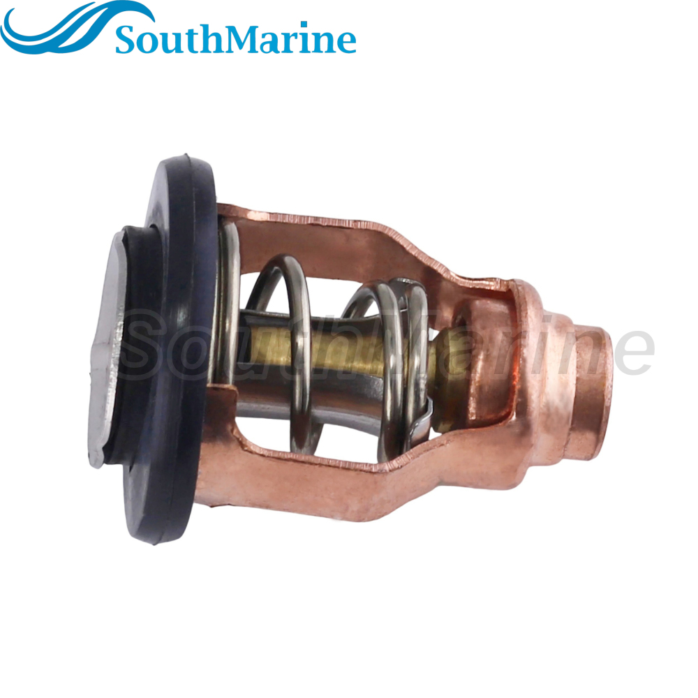 Boat Motor 67F-12411-00/01 6CB-12411-00 18-3632 Thermostat for Yamaha 75HP-250HP F75 F80 F90-F250 VF200-VF250, 60℃/140℉