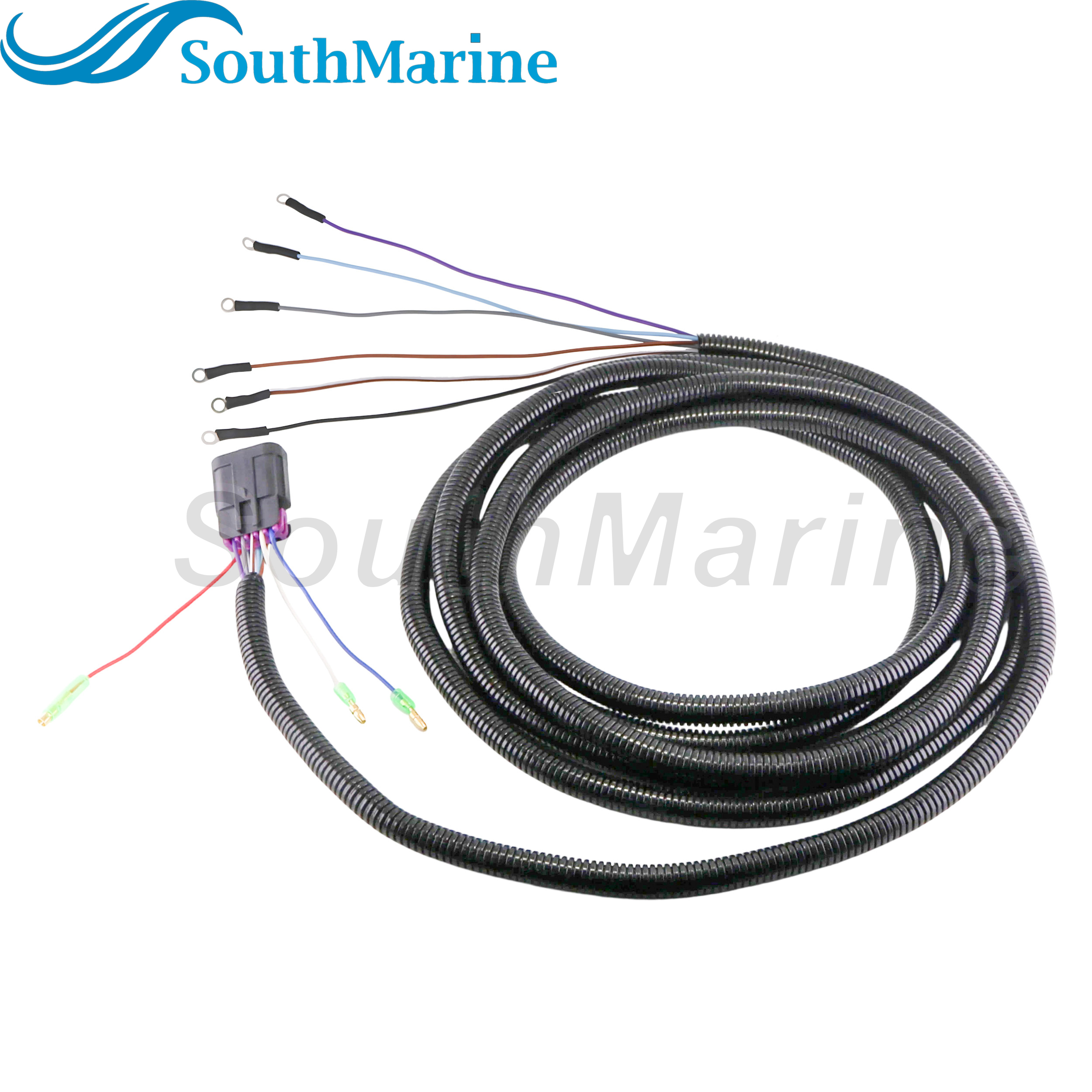 Boat Motor 84-892990T15 Instrument Line Harness Gauges Admiral Series Aqua Casing for Mercury Mercruiser, 15ft /4.6m