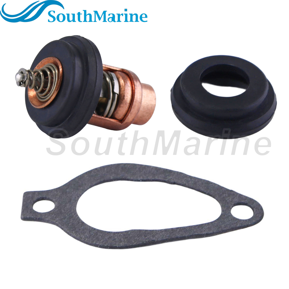 Boat Engine 804540 8M0228409 18-3638 Thermostat for Mercury Marine Outboard 2 2.5 3.5 4 5 6 25 30 HP, 3H6010300M for Nissan Tohatsu