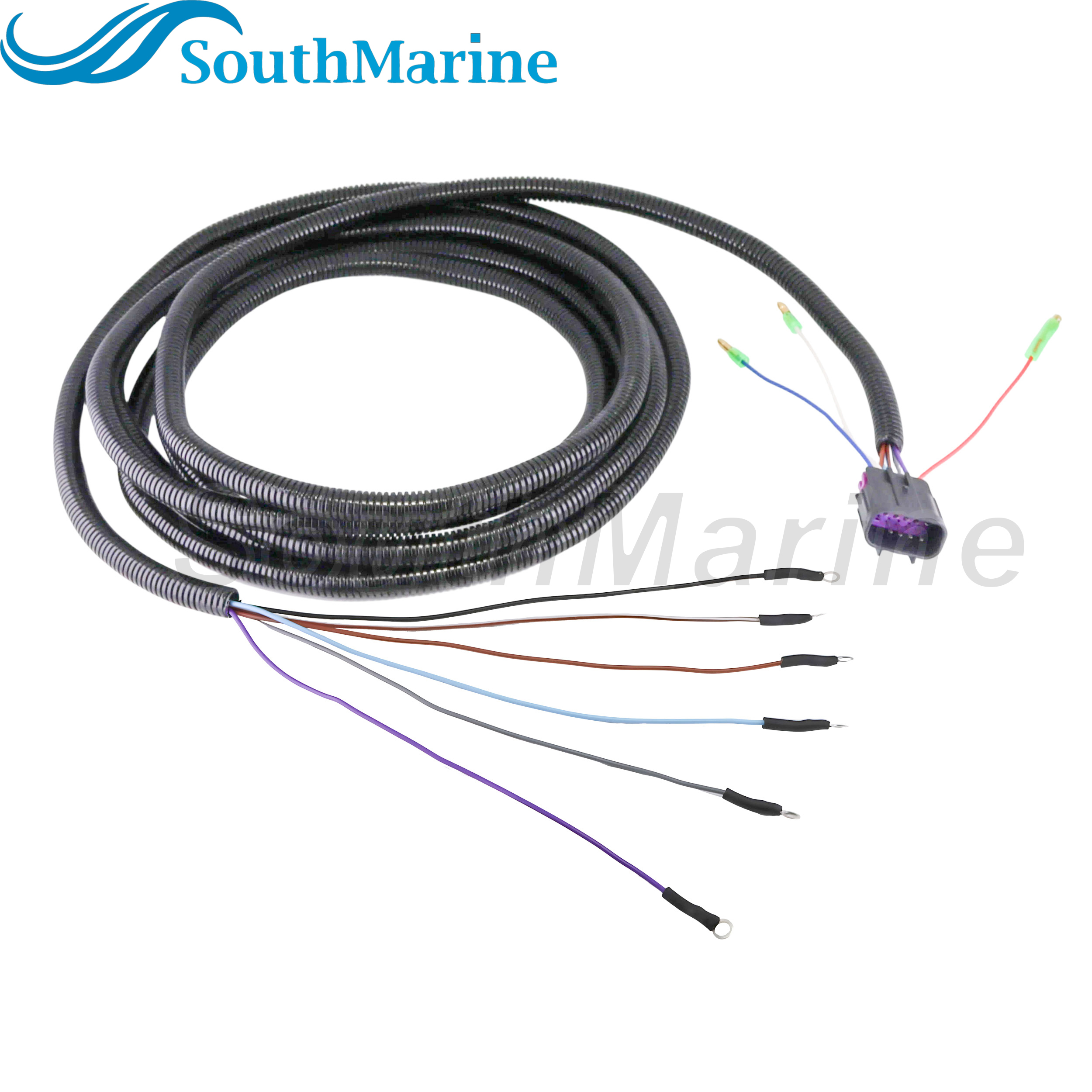 Boat Motor 84-892990T15 Instrument Line Harness Gauges Admiral Series Aqua Casing for Mercury Mercruiser, 15ft /4.6m