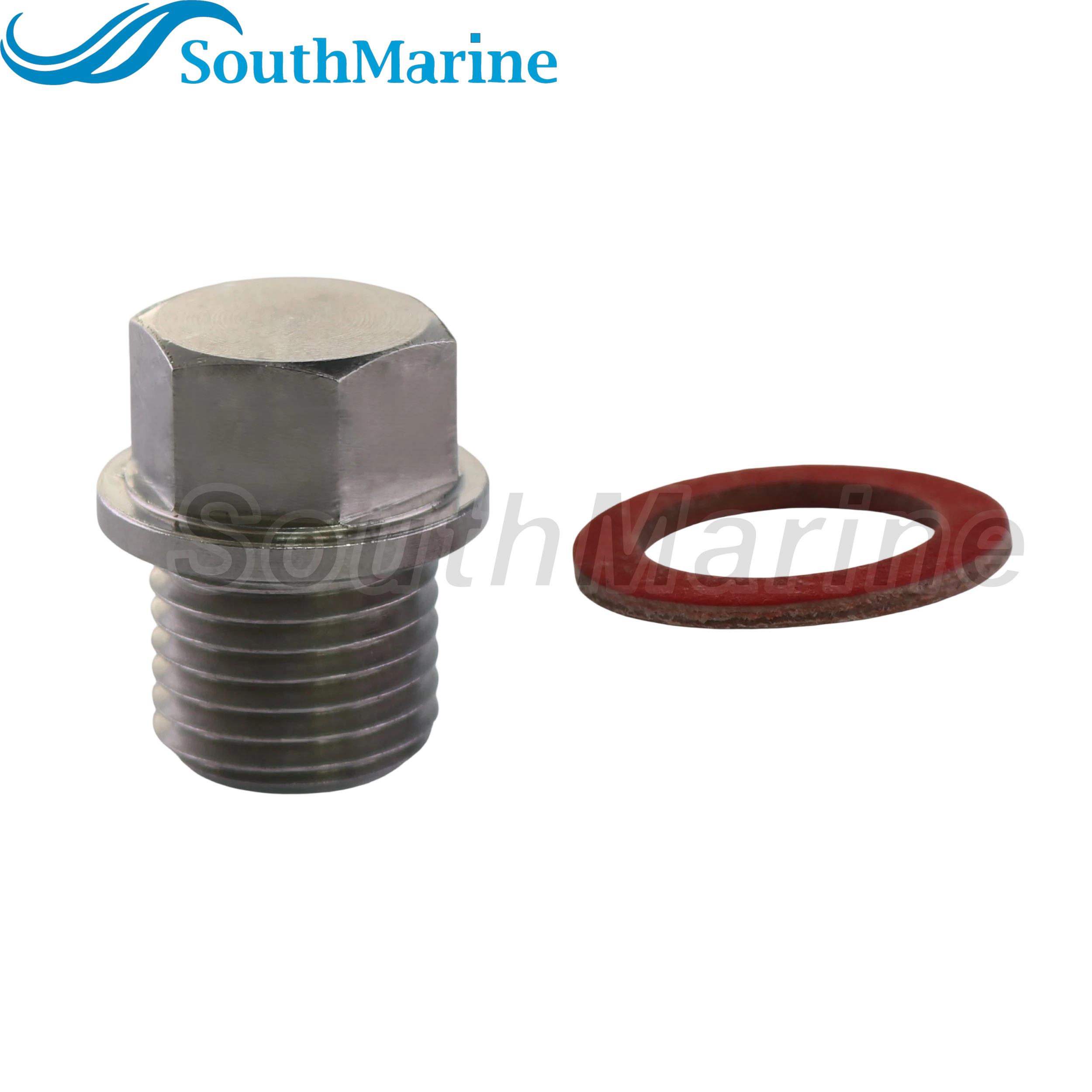 Boat Engine 90340-14M06 14M00 18-2456 Oil Drain Screw Plug for Yamaha 75HP-300HP, 825953 479452 for Mercury Marine