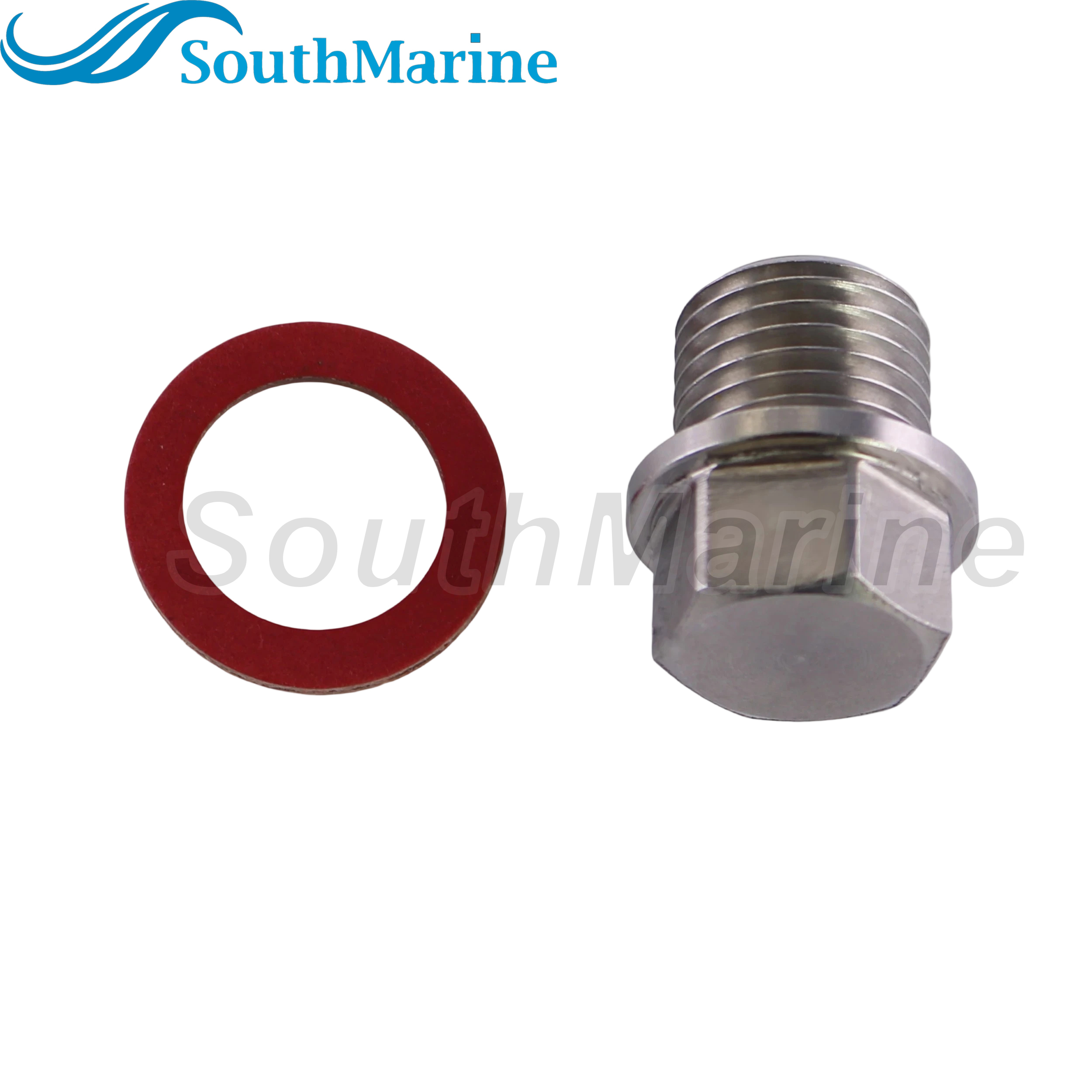 Boat Engine 90340-14M06 14M00 18-2456 Oil Drain Screw Plug for Yamaha 75HP-300HP, 825953 479452 for Mercury Marine