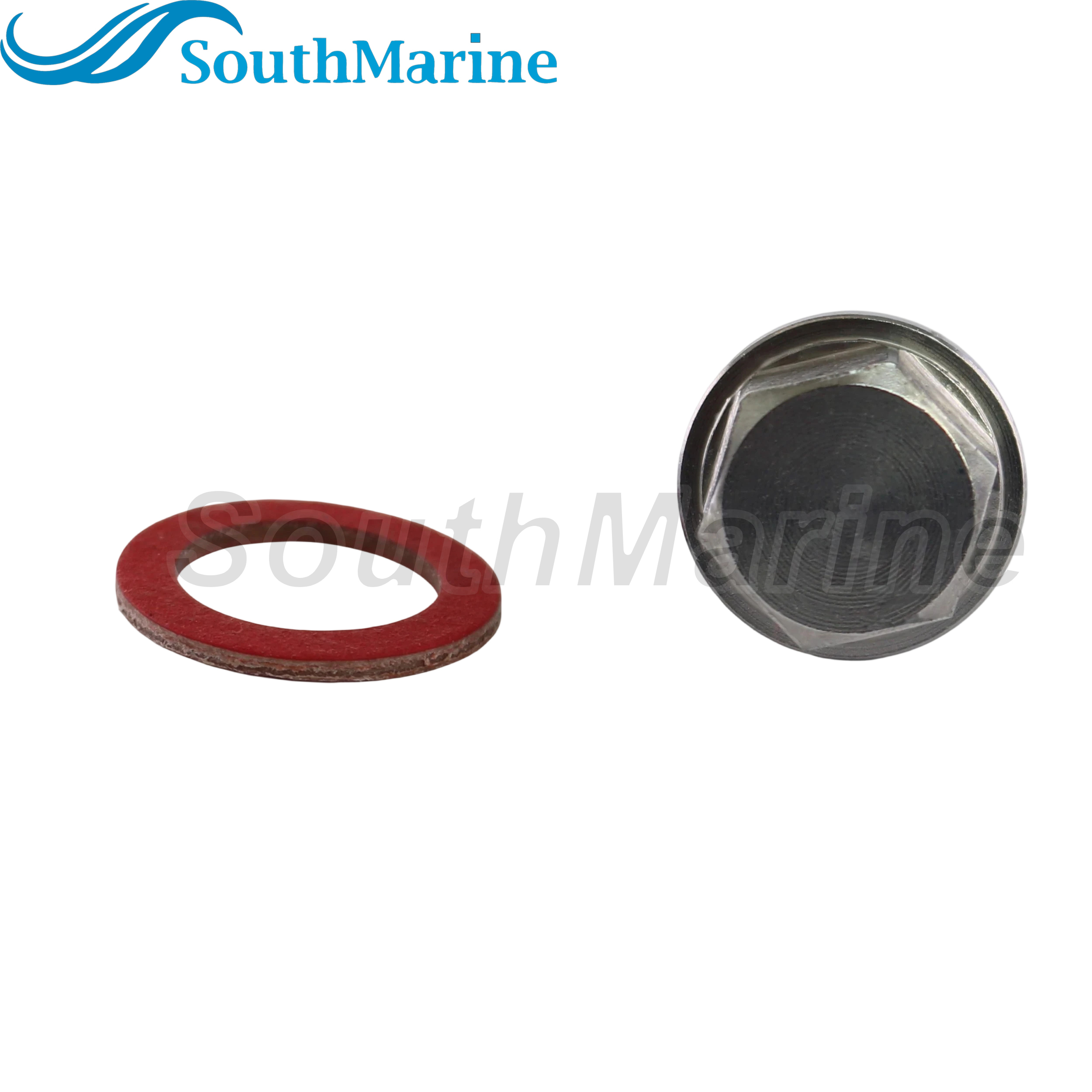Boat Engine 90340-14M06 14M00 18-2456 Oil Drain Screw Plug for Yamaha 75HP-300HP, 825953 479452 for Mercury Marine