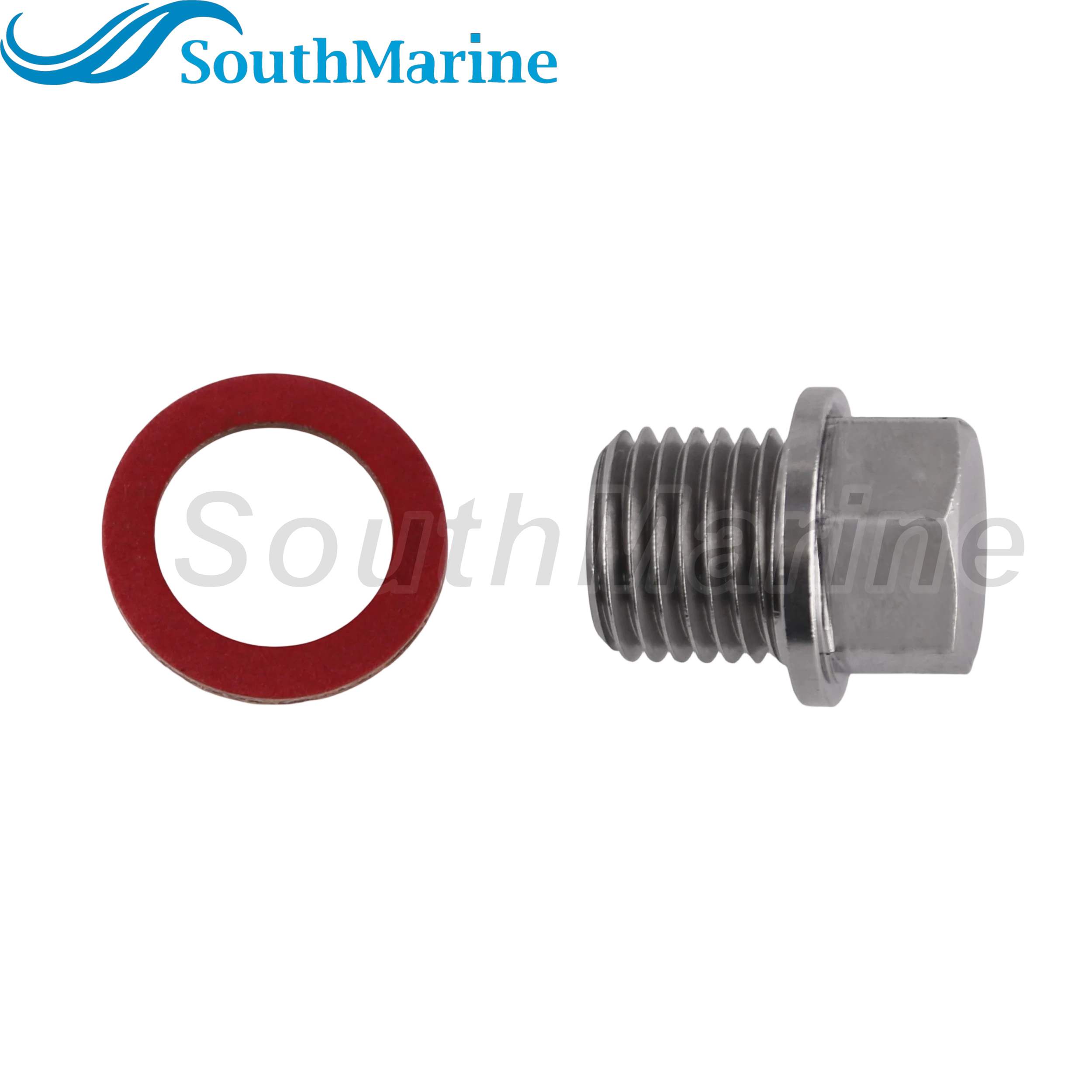 Boat Engine 90340-14M06 14M00 18-2456 Oil Drain Screw Plug for Yamaha 75HP-300HP, 825953 479452 for Mercury Marine