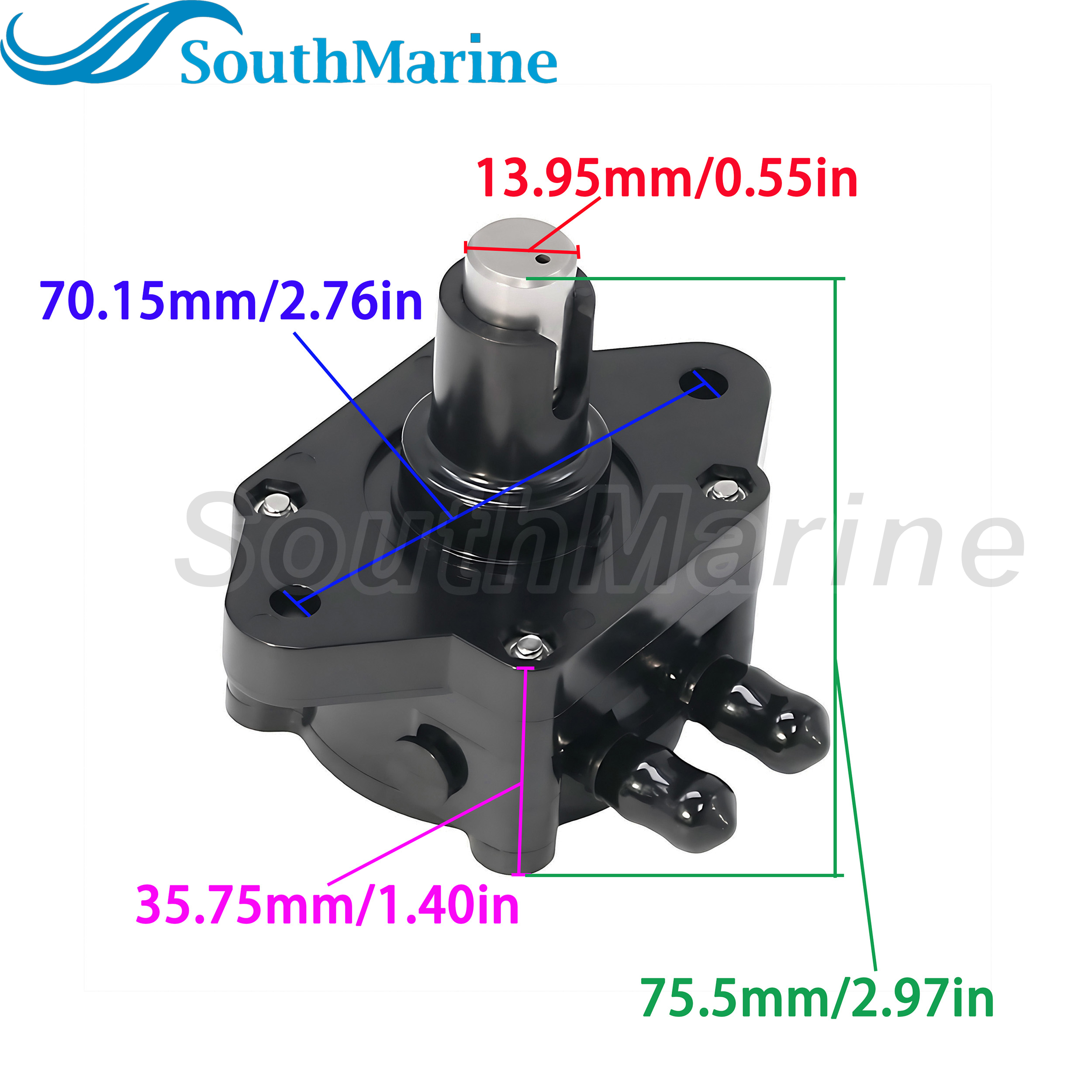 Boat Engine 16700-ZW9-003 Fuel Pump Assembly for Honda Marine BF8 BF9.9 BF15 BF20 8HP 9.9HP 15HP 20HP 2007 and later