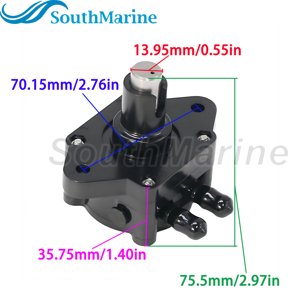 Boat Engine 16700-ZW9-003 Fuel Pump Assembly for Honda Marine BF8 BF9.9 BF15 BF20 8HP 9.9HP 15HP 20HP 2007 and later