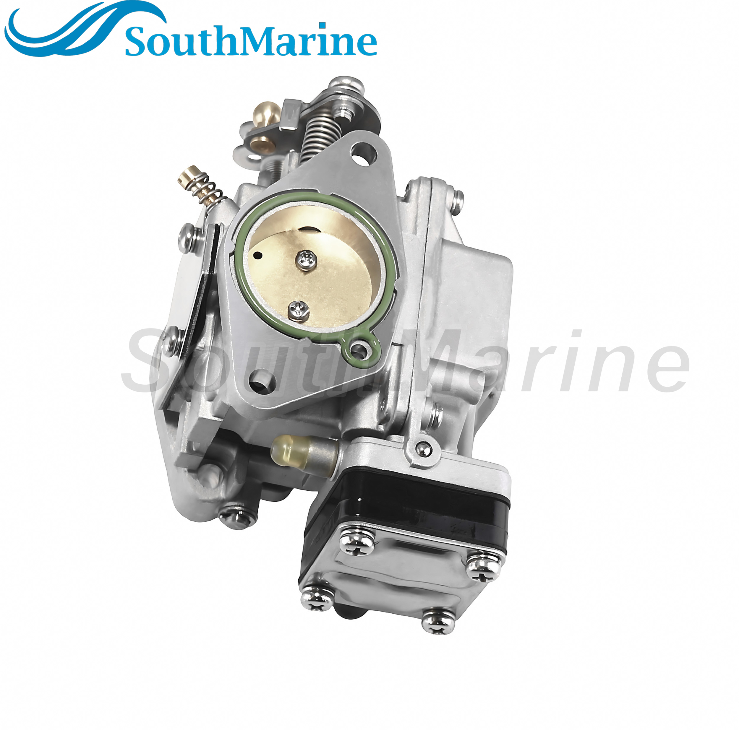 Boat Motor 3C8-03210-4 3C8032104 3C8032104M Carburetor with Pump Assembly for Tohatsu for Nissan 40HP, LOWER Carburetor