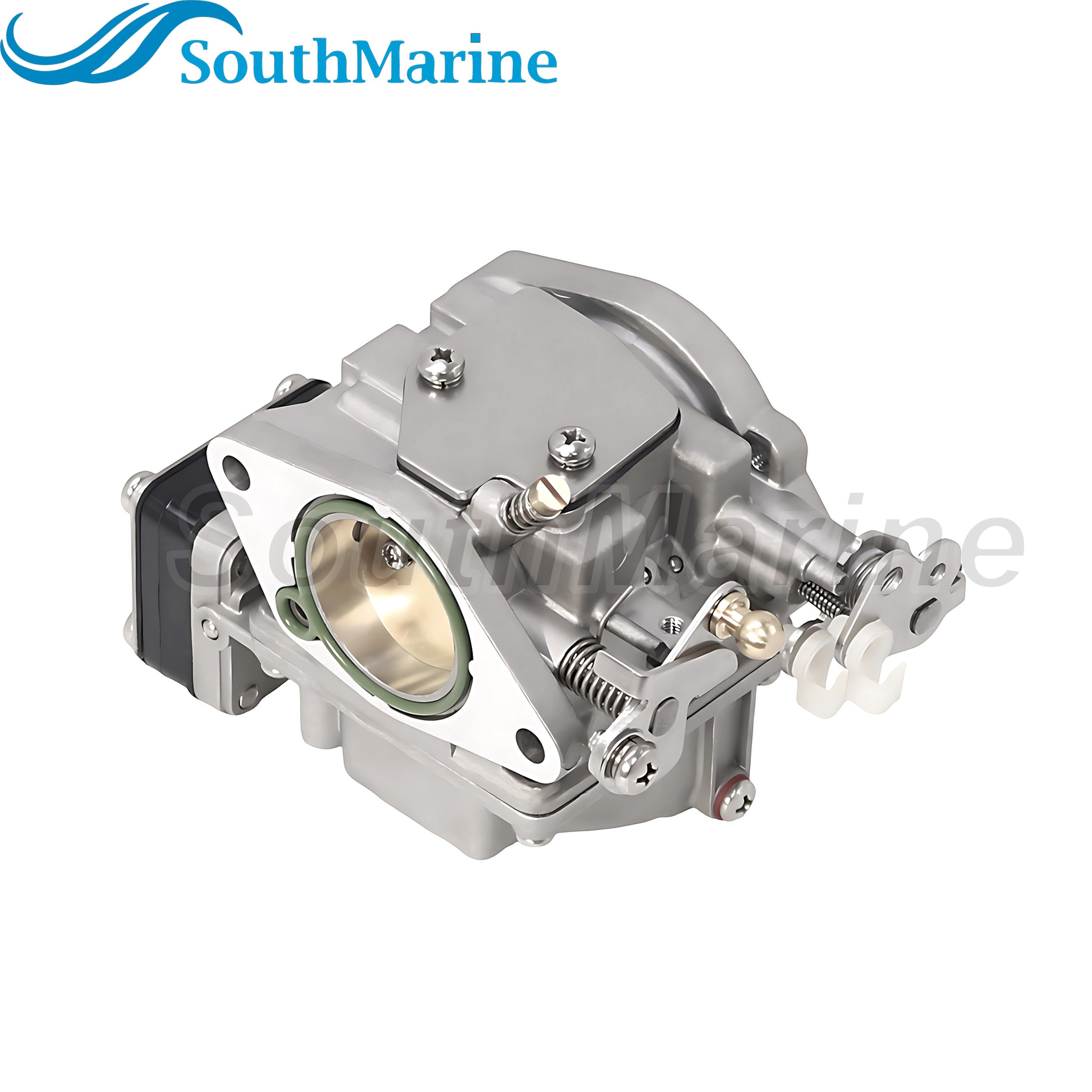 Boat Motor 3C8-03210-4 3C8032104 3C8032104M Carburetor with Pump Assembly for Tohatsu for Nissan 40HP, LOWER Carburetor