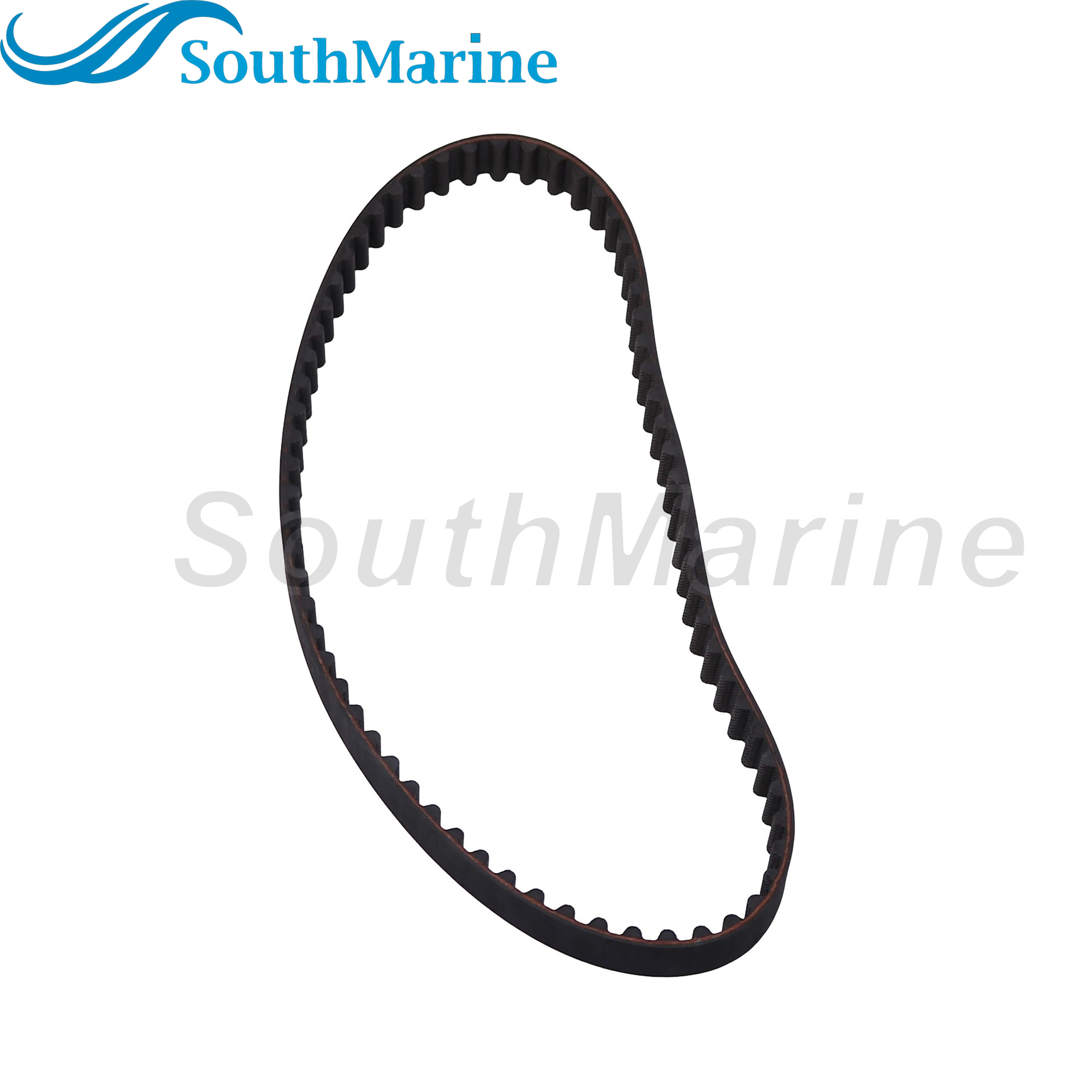Boat Motor 3AC-10045-0 3AC100450 3AC100450M Timing Belt for Tohatsu for Nissan 25HP 30HP, 57-8M0072670 for Mercury Marine