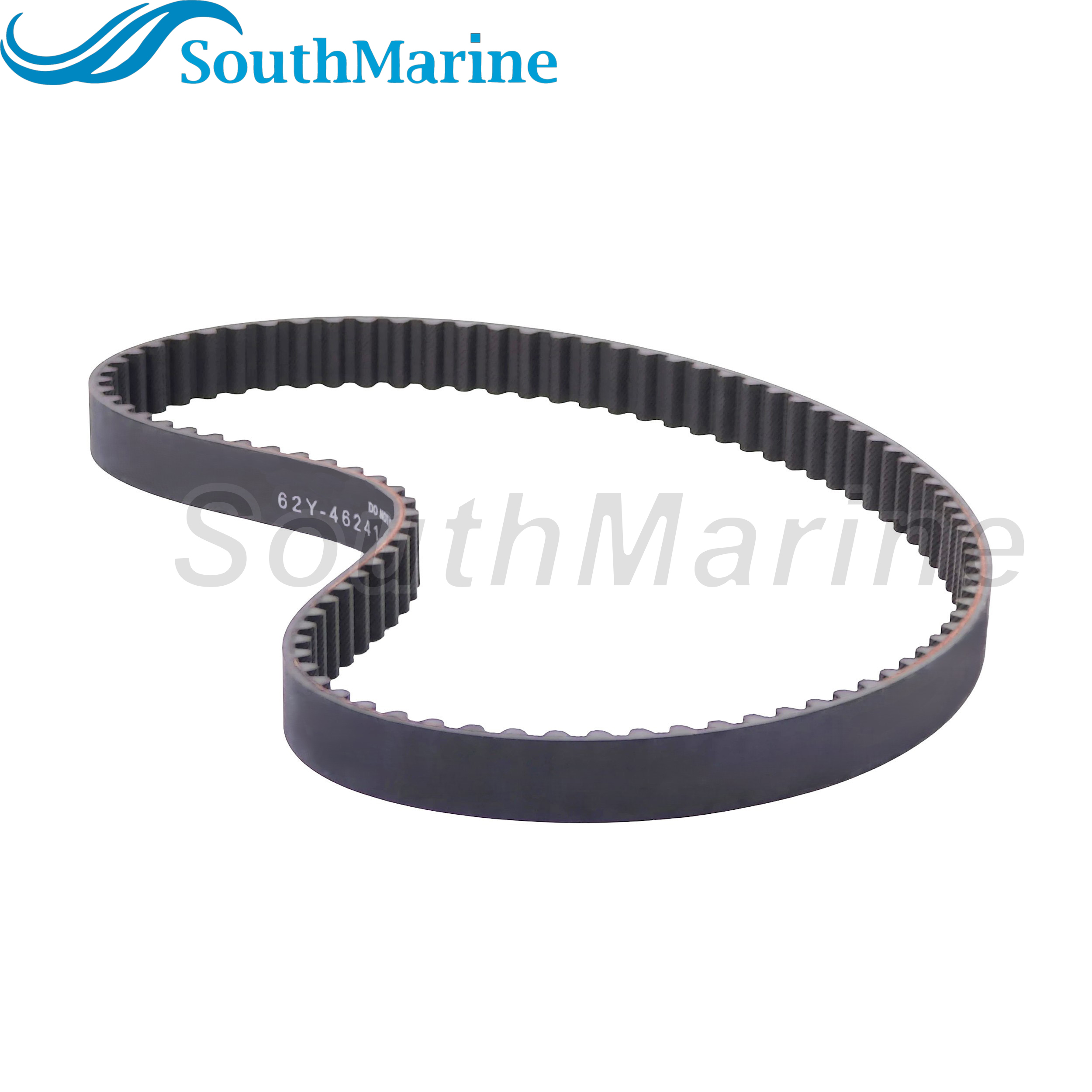 Boat Engine 62Y-46241-00 18-15144 Timing Belt for Yamaha 40HP 50HP 60HP F40A F50A FT50B FT50C F60AFT60B, 825109 for Mercury