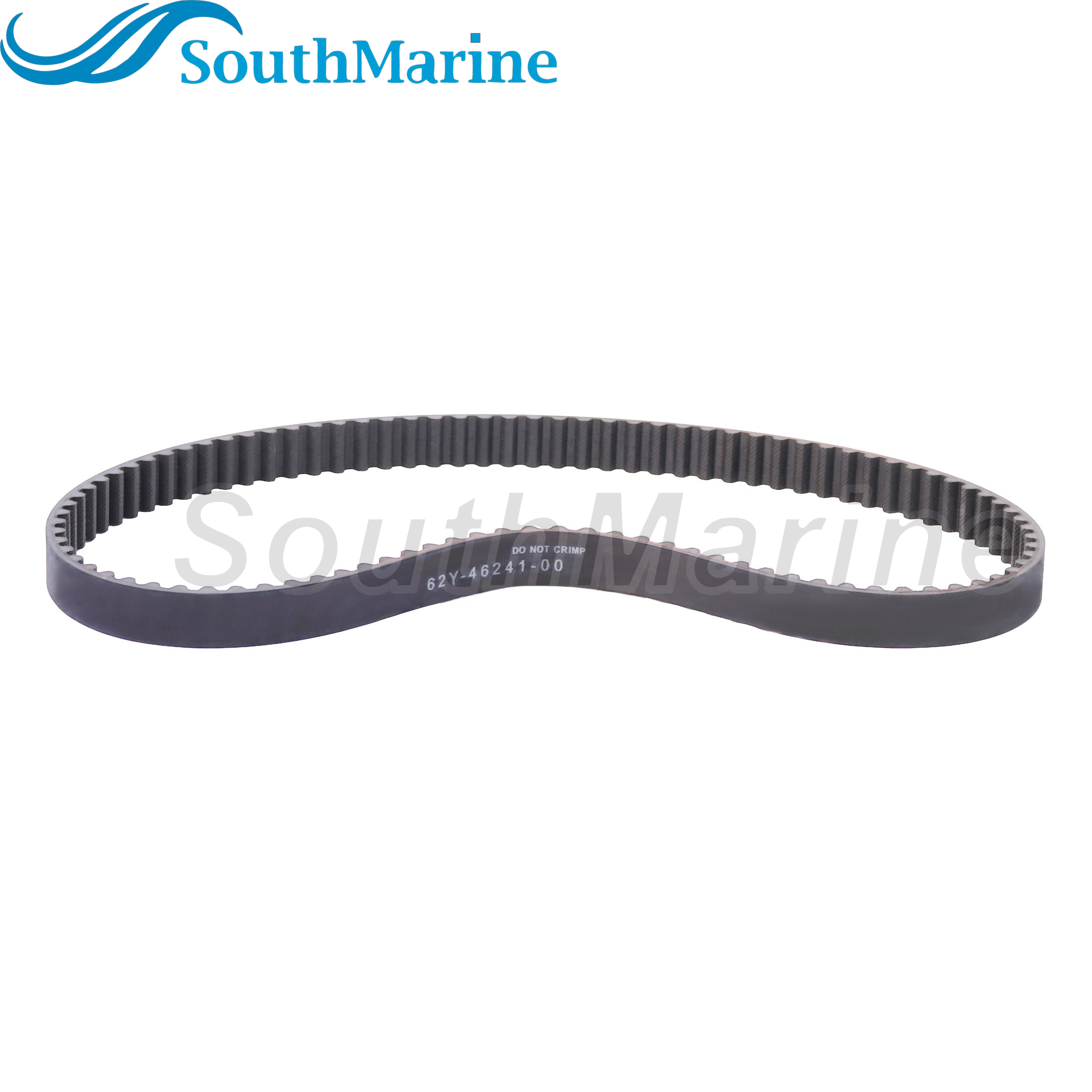 Boat Engine 62Y-46241-00 18-15144 Timing Belt for Yamaha 40HP 50HP 60HP F40A F50A FT50B FT50C F60AFT60B, 825109 for Mercury