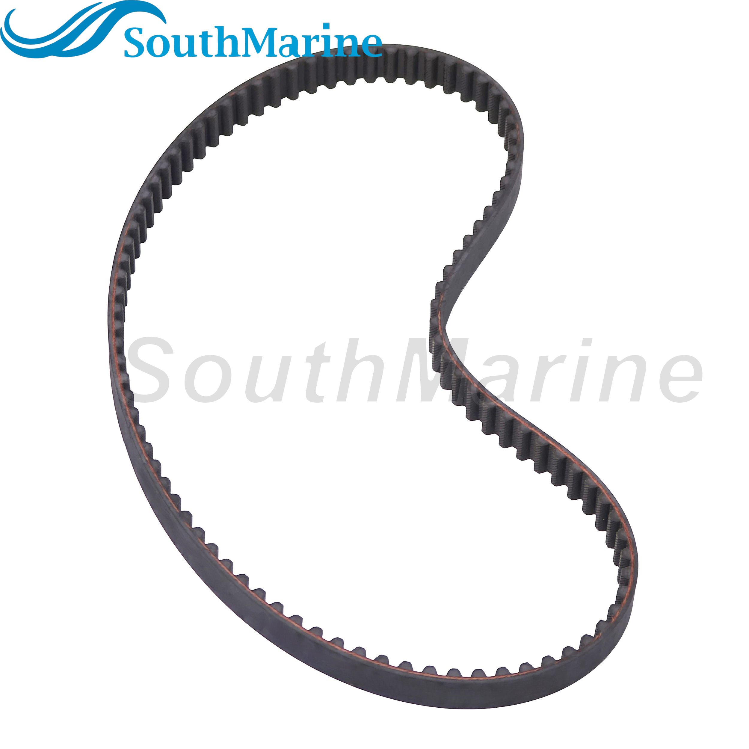 Boat Engine 62Y-46241-00 18-15144 Timing Belt for Yamaha 40HP 50HP 60HP F40A F50A FT50B FT50C F60AFT60B, 825109 for Mercury